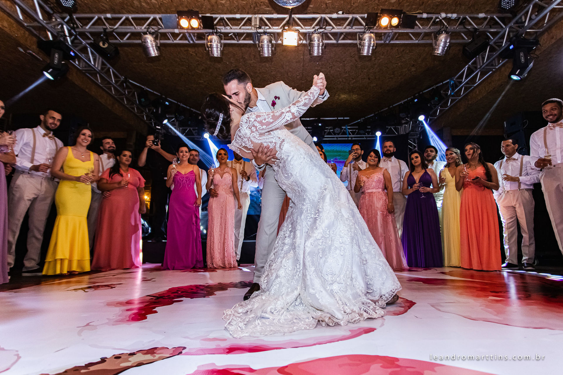 Casamento Cinthia e Lécio no espaço Glauber Carvalho