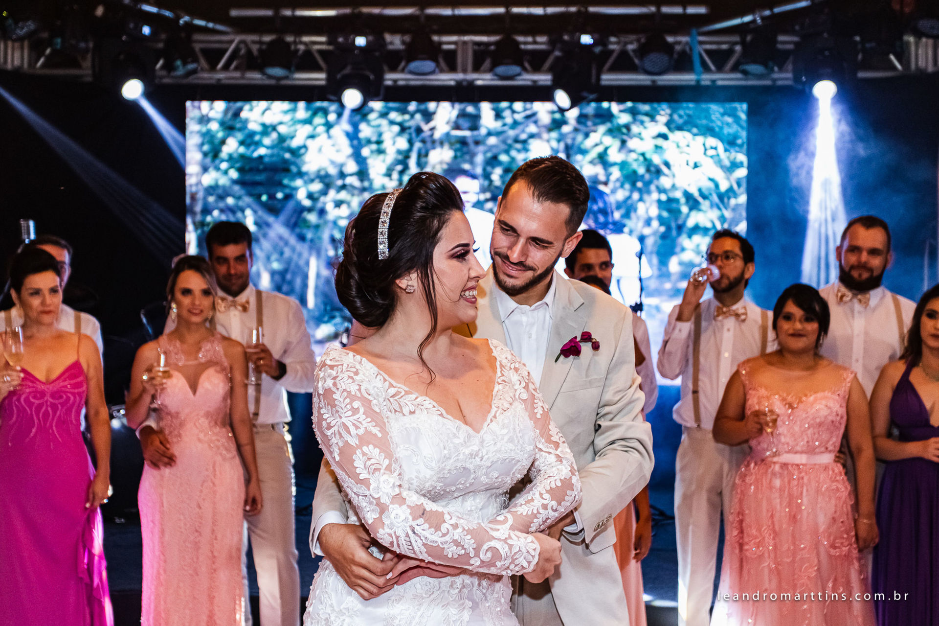 Casamento Cinthia e Lécio no espaço Glauber Carvalho