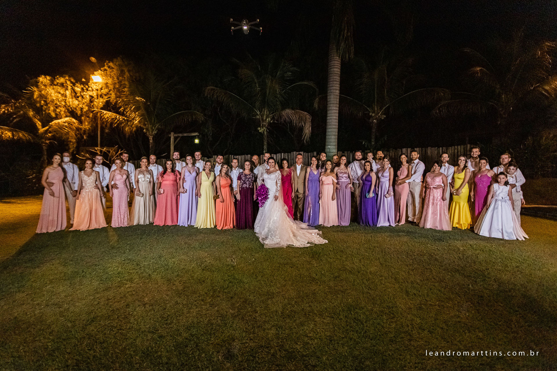 Casamento Cinthia e Lécio no espaço Glauber Carvalho