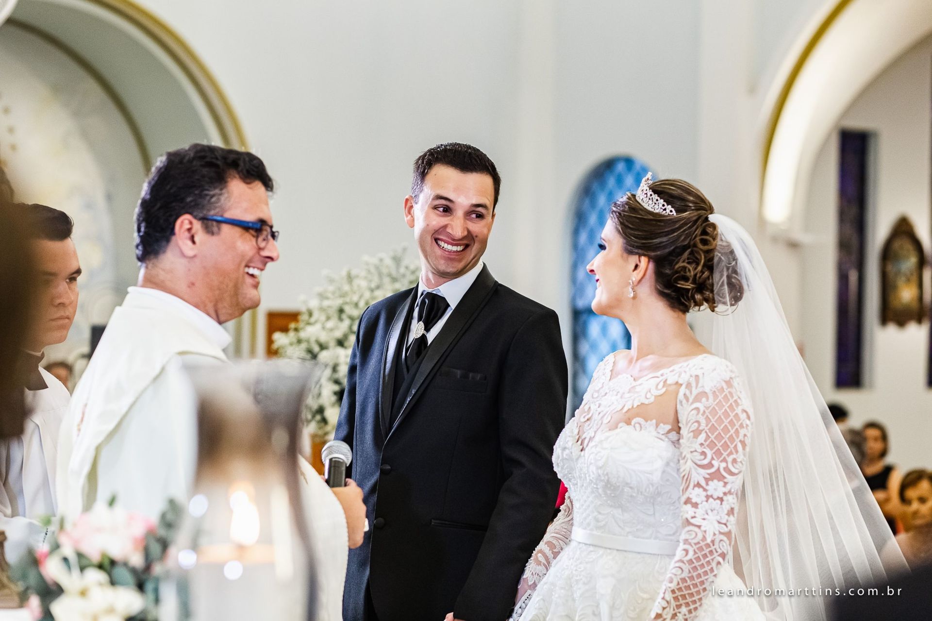 Casamento Anelise e Getúlio no espaço Villa's Evento