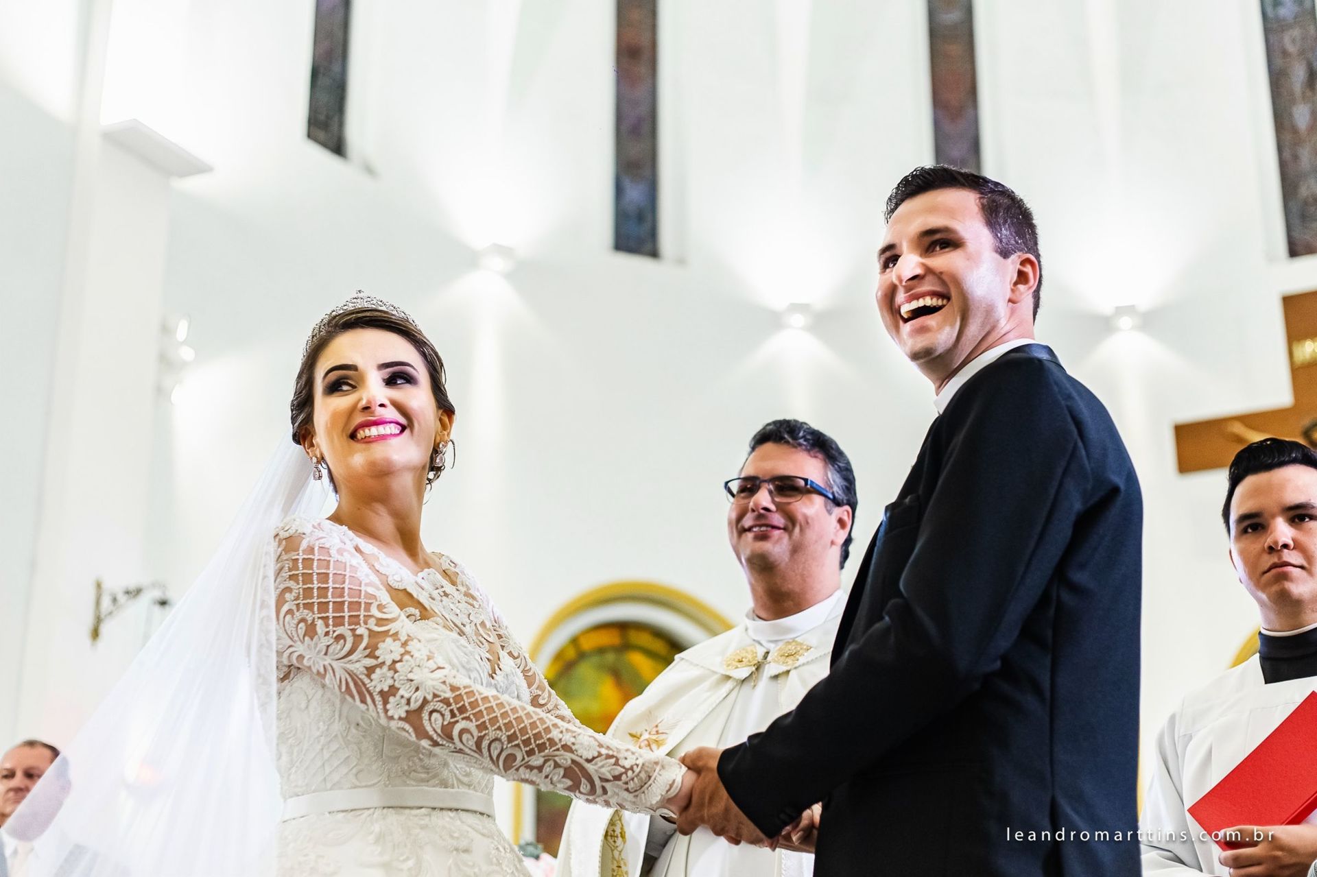 Casamento Anelise e Getúlio no espaço Villa's Evento
