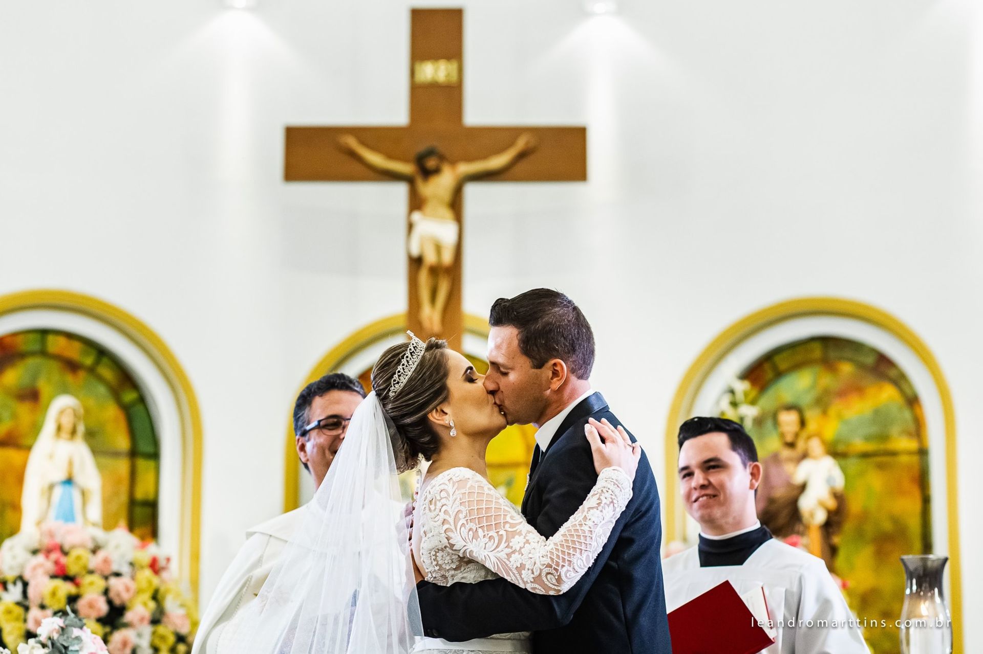 Casamento Anelise e Getúlio no espaço Villa's Evento