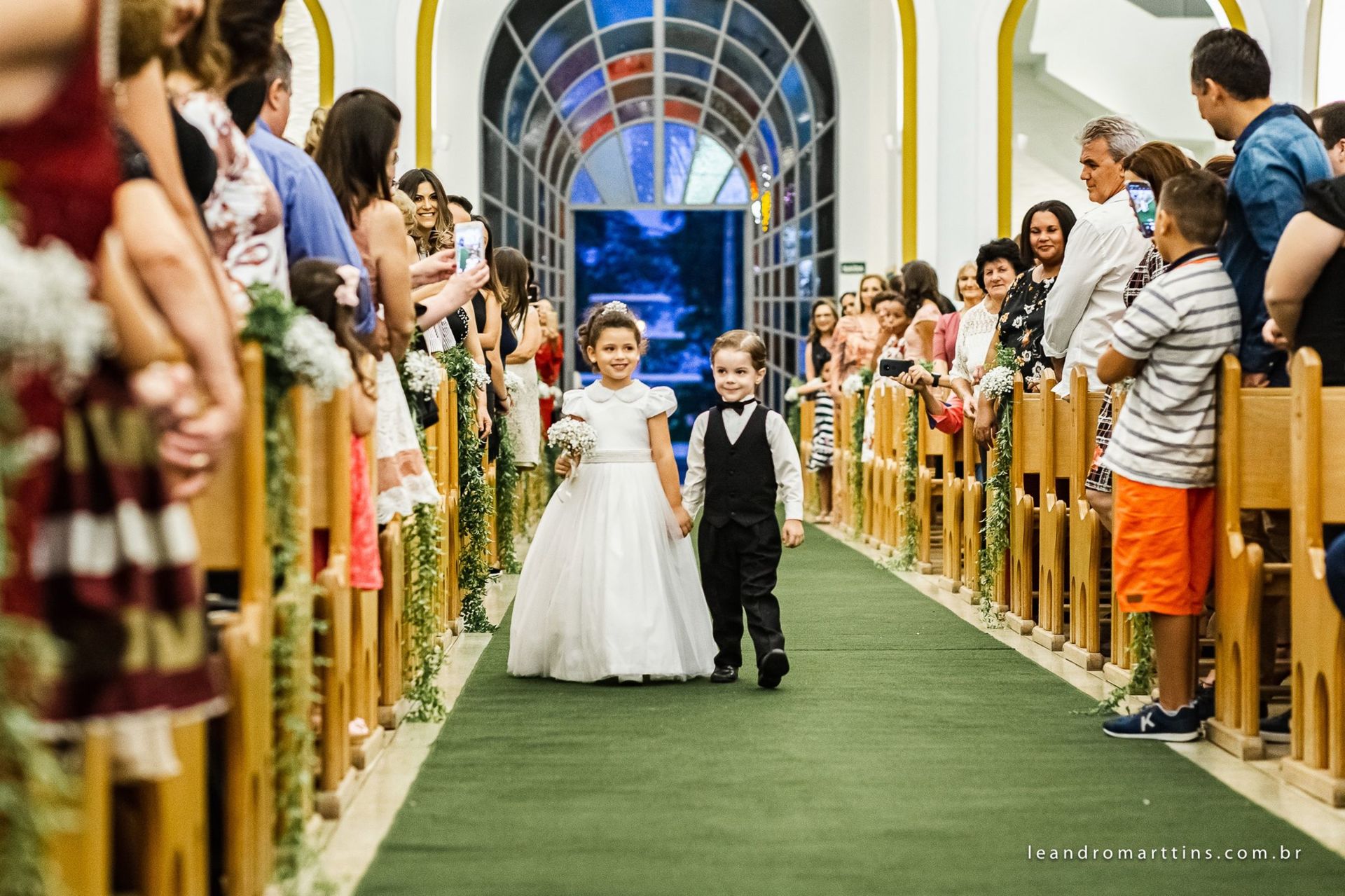 Casamento Anelise e Getúlio no espaço Villa's Evento