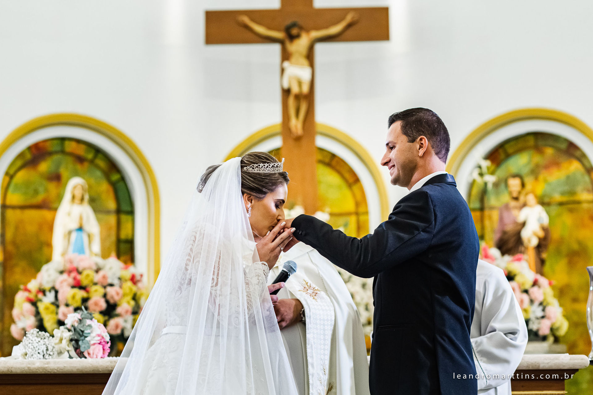 Casamento Anelise e Getúlio no espaço Villa's Evento