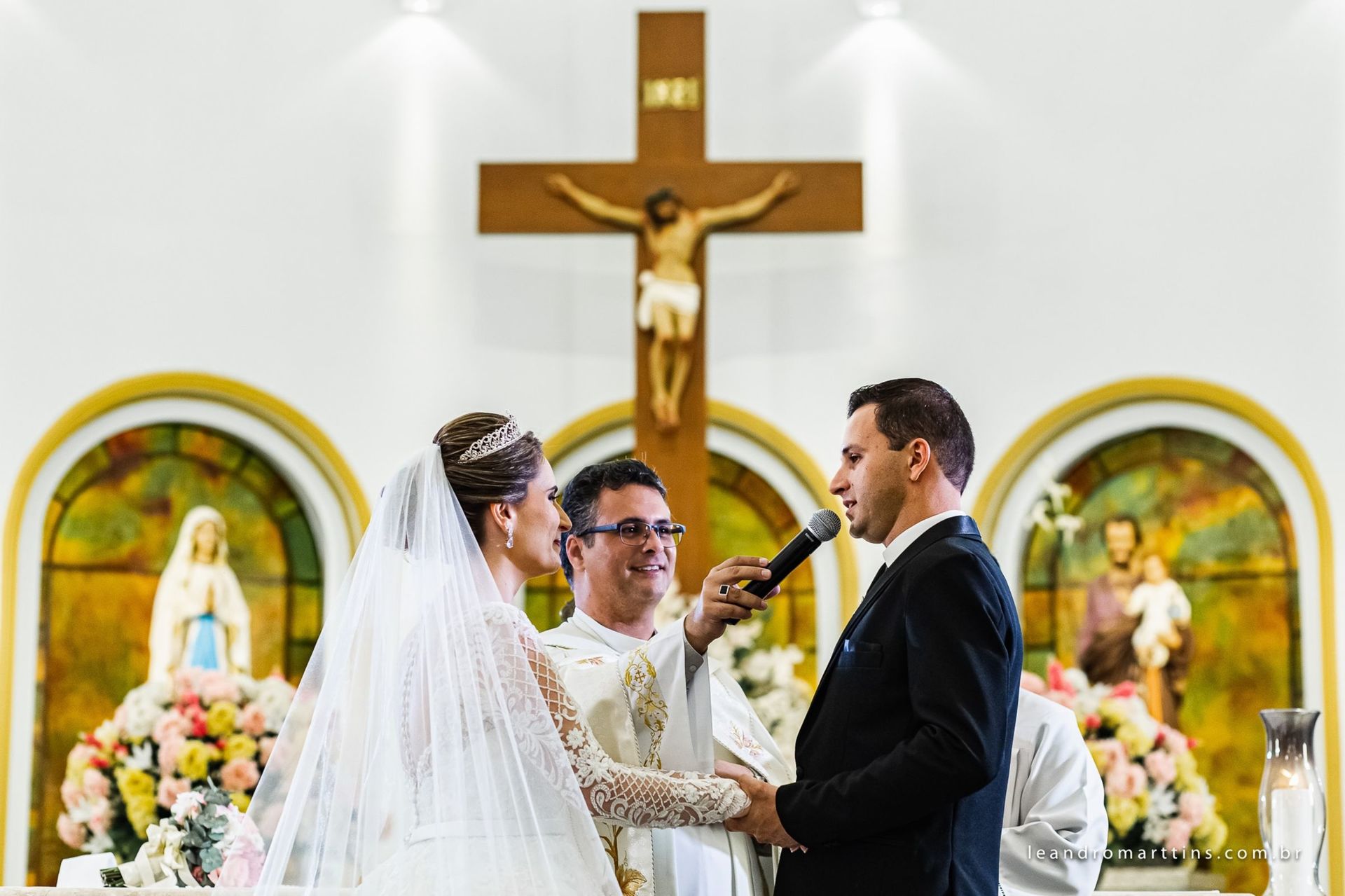 Casamento Anelise e Getúlio no espaço Villa's Evento