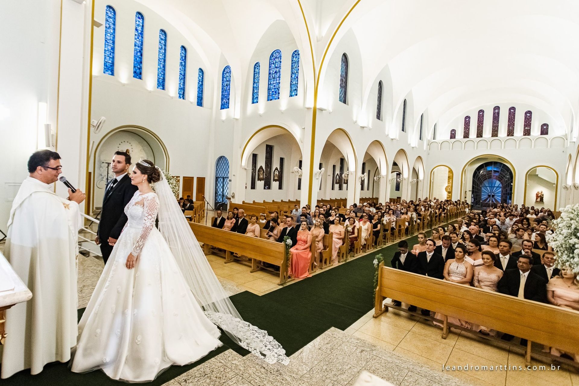 Casamento Anelise e Getúlio no espaço Villa's Evento