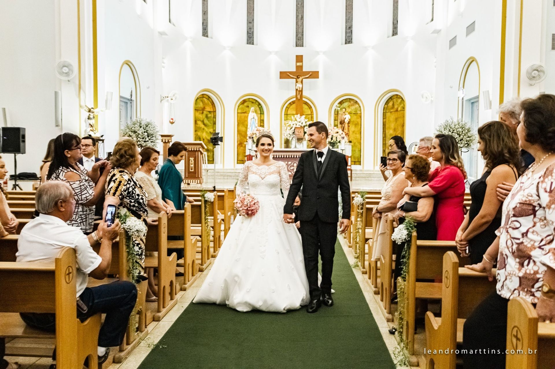 Casamento Anelise e Getúlio no espaço Villa's Evento