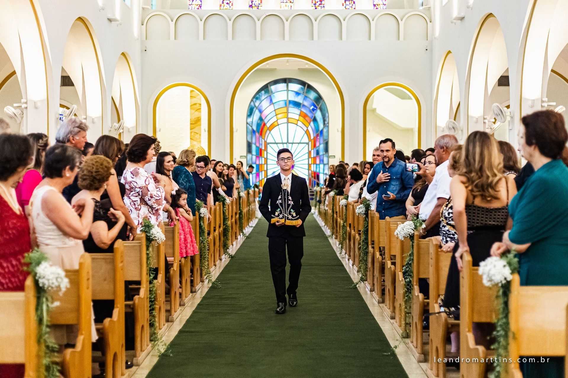 Casamento Anelise e Getúlio no espaço Villa's Evento