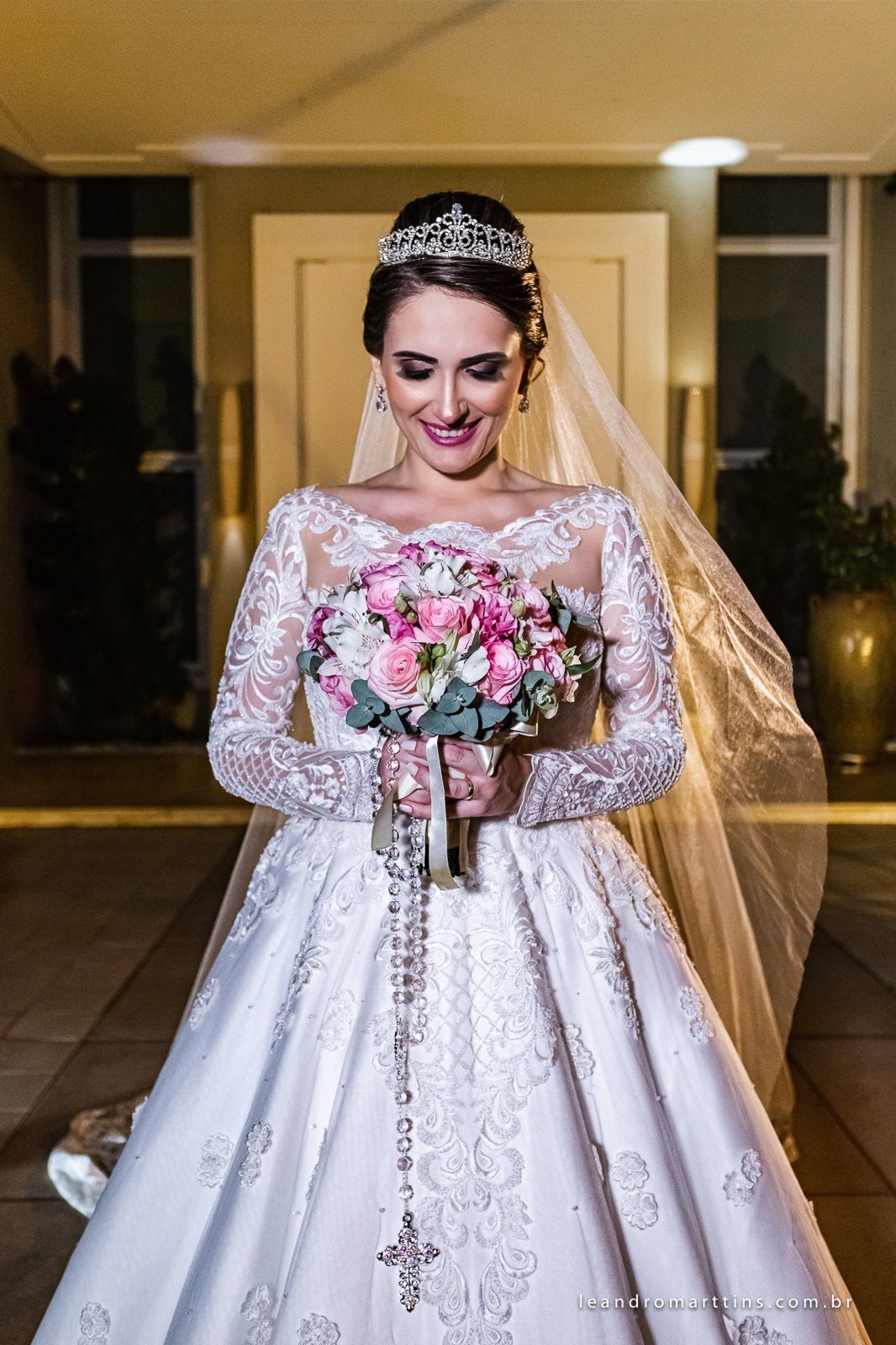 Casamento Anelise e Getúlio no espaço Villa's Evento