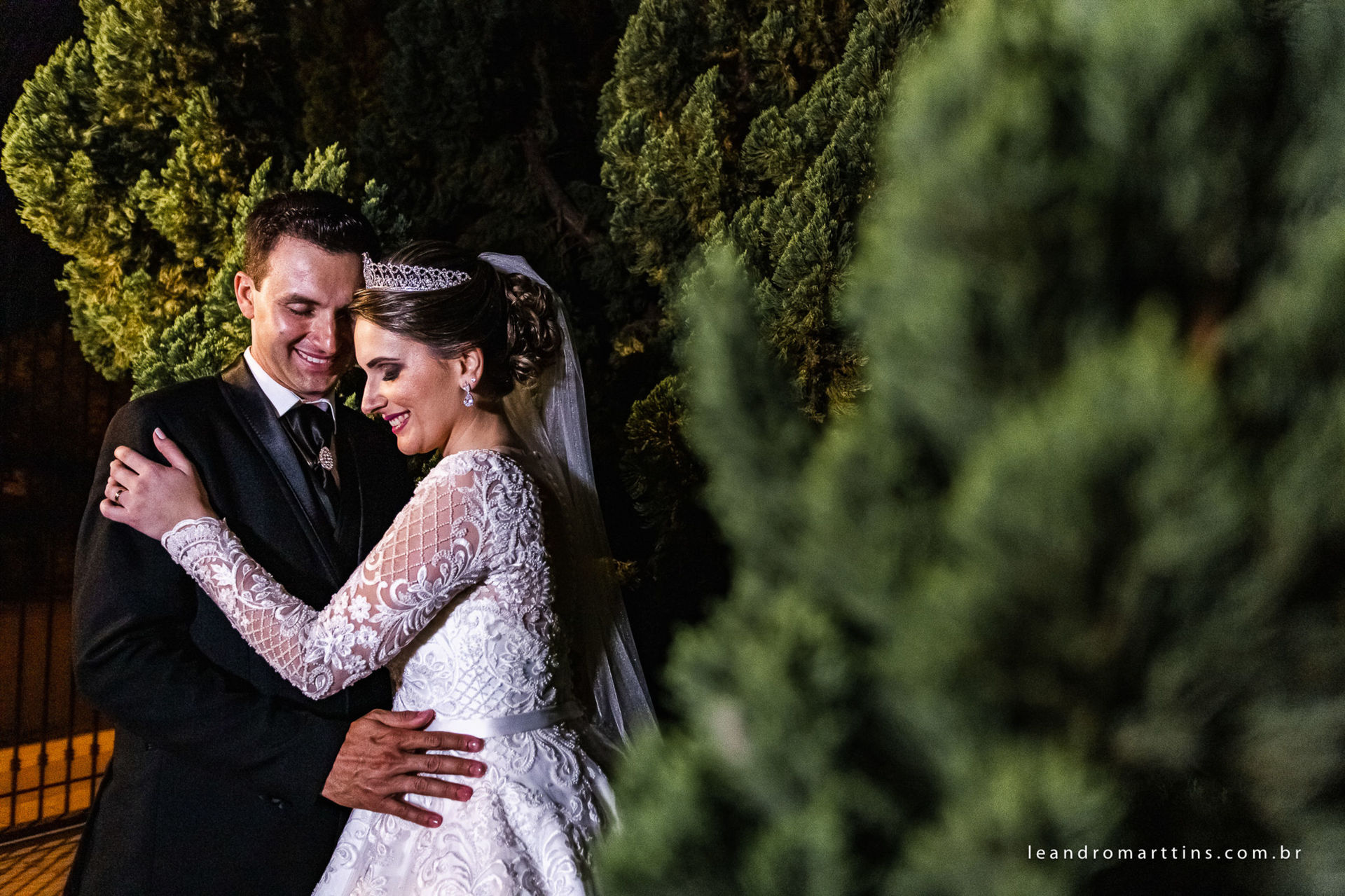 Casamento Anelise e Getúlio no espaço Villa's Evento