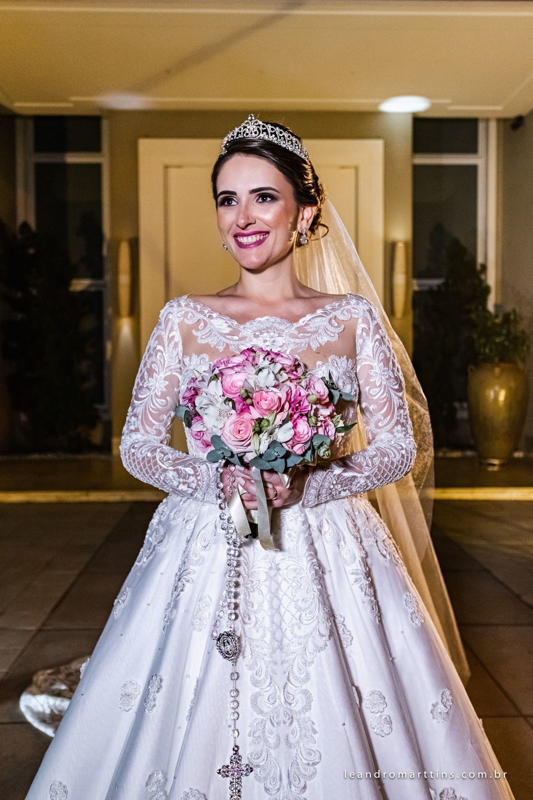 Casamento Anelise e Getúlio no espaço Villa's Evento
