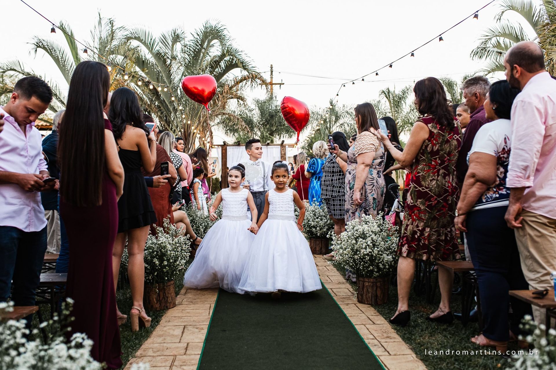 Casamento Elizandra e Iago no espaço Santa Felicidade Eventos