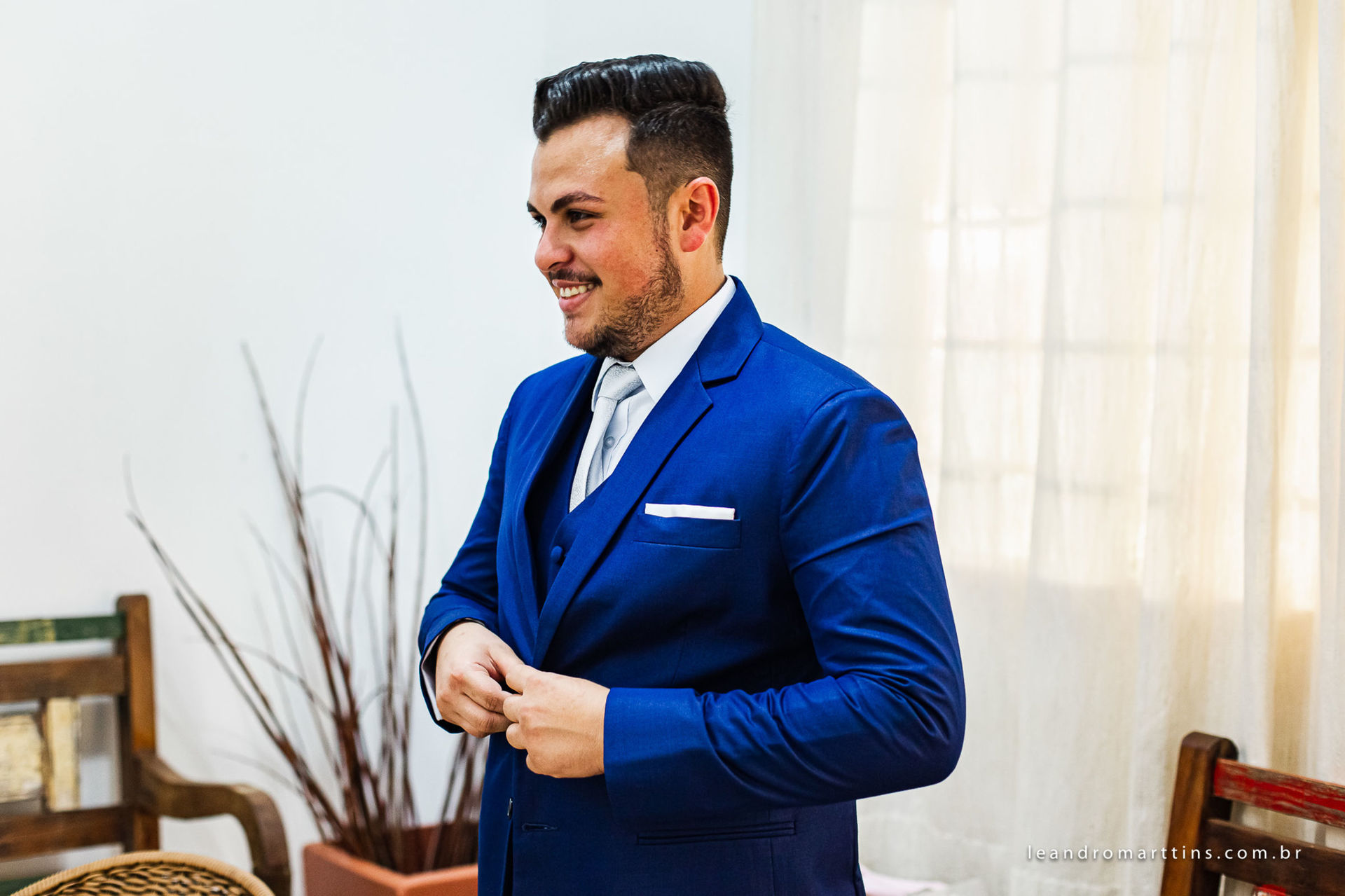 Casamento Elizandra e Iago no espaço Santa Felicidade Eventos