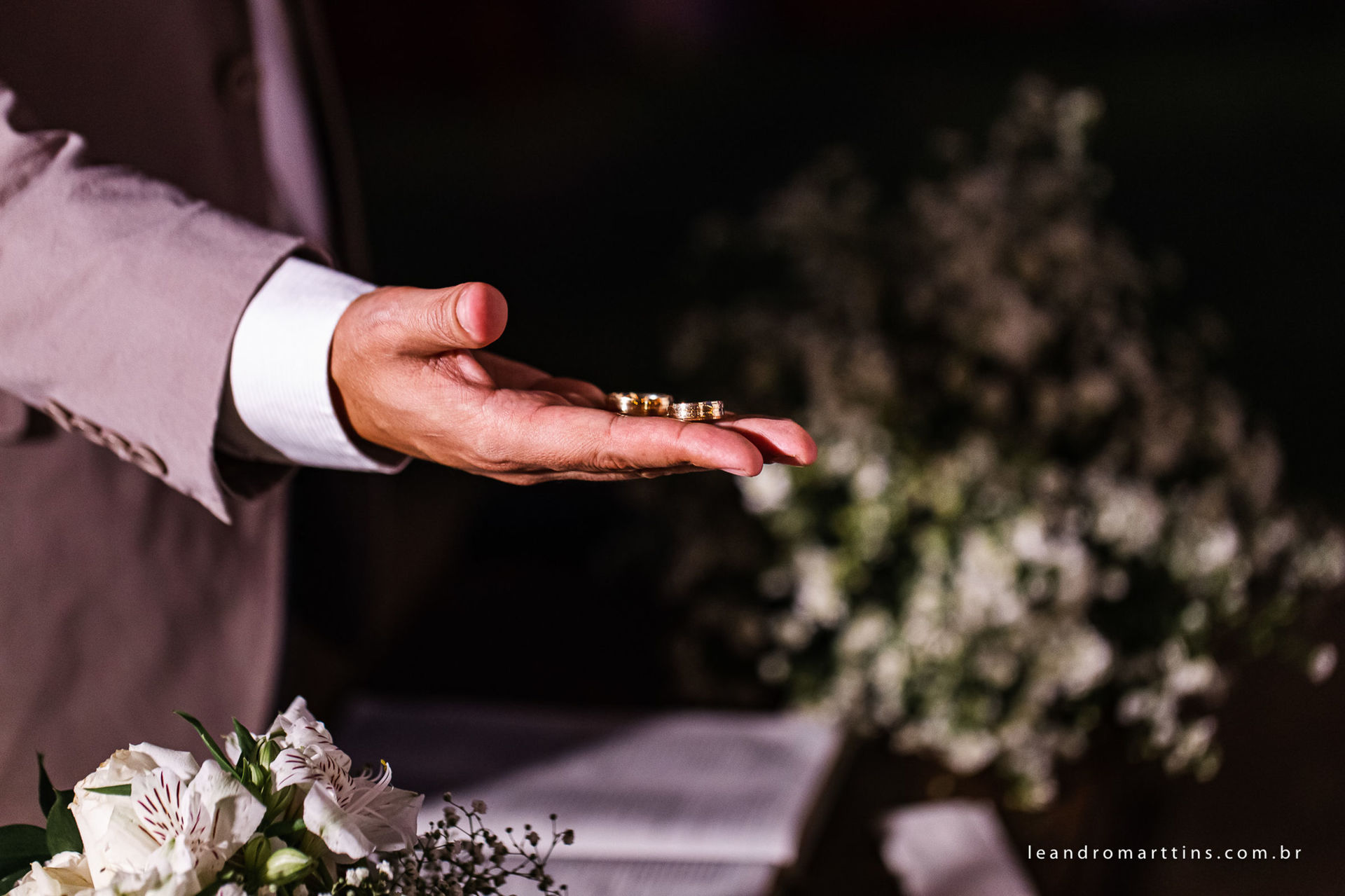 Casamento Elizandra e Iago no espaço Santa Felicidade Eventos