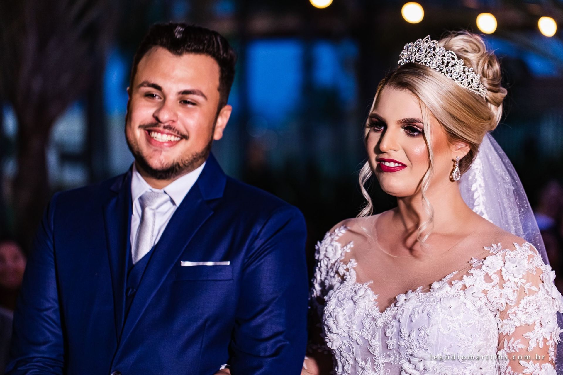 Casamento Elizandra e Iago no espaço Santa Felicidade Eventos