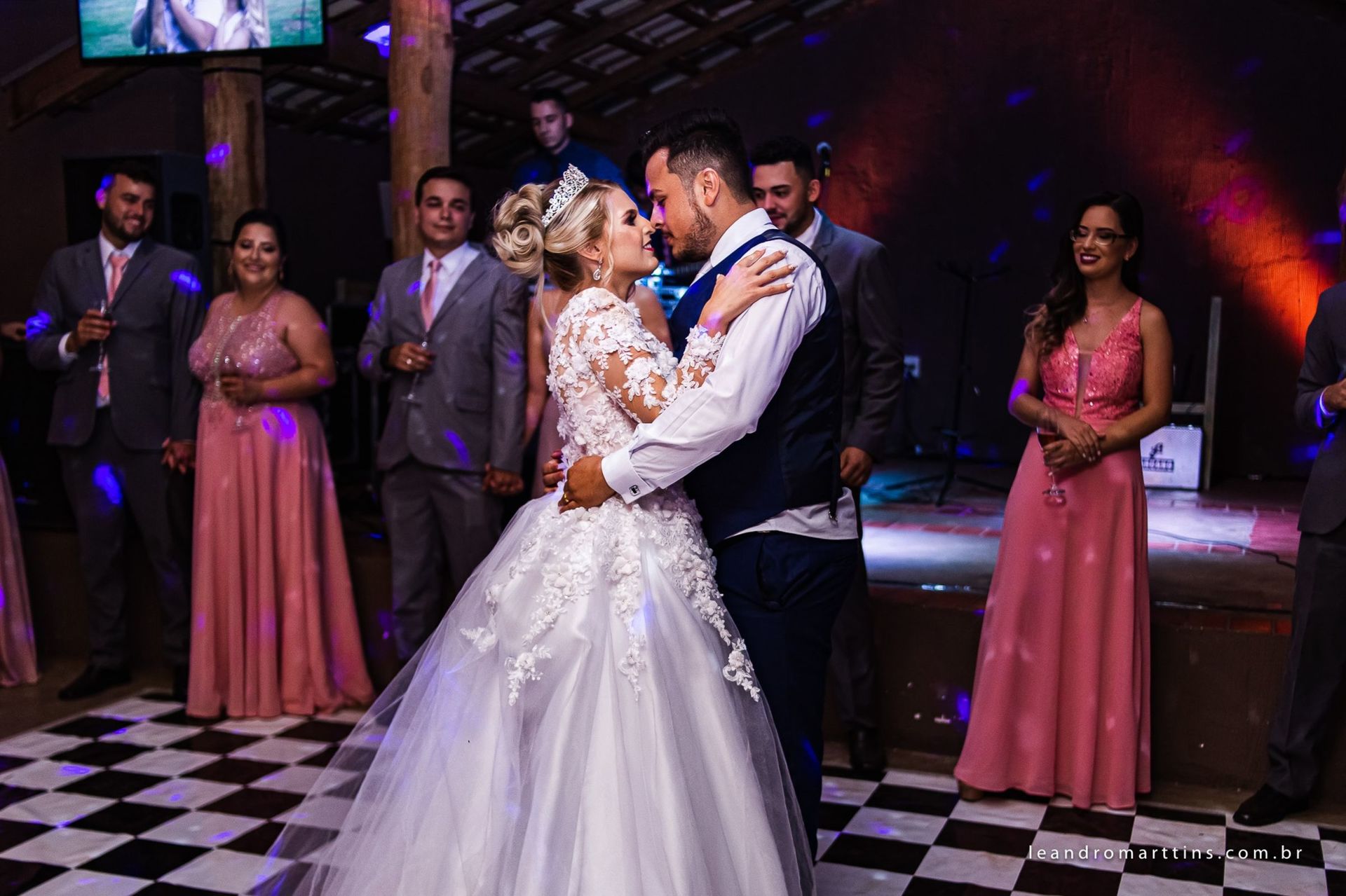 Casamento Elizandra e Iago no espaço Santa Felicidade Eventos