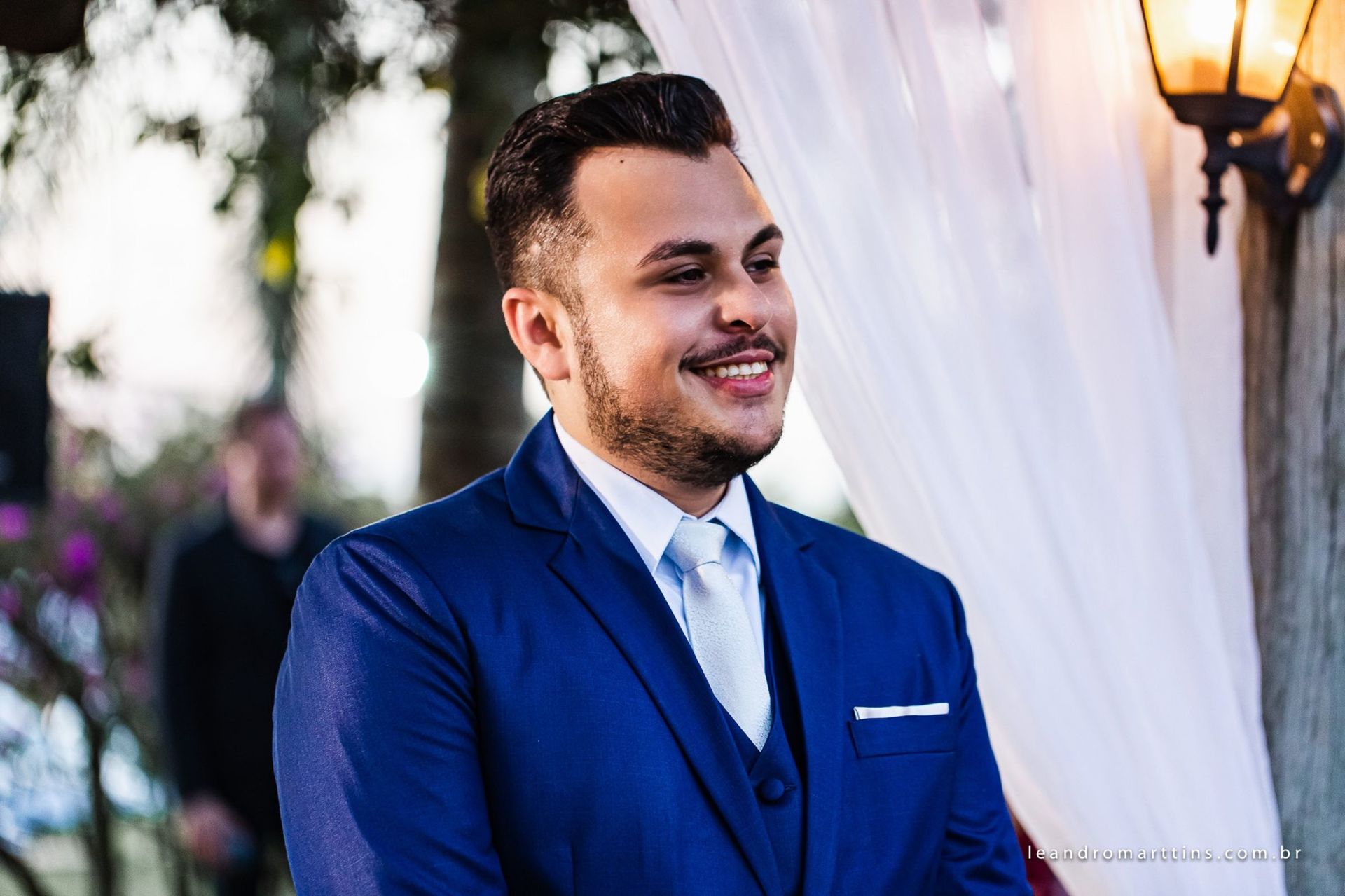 Casamento Elizandra e Iago no espaço Santa Felicidade Eventos