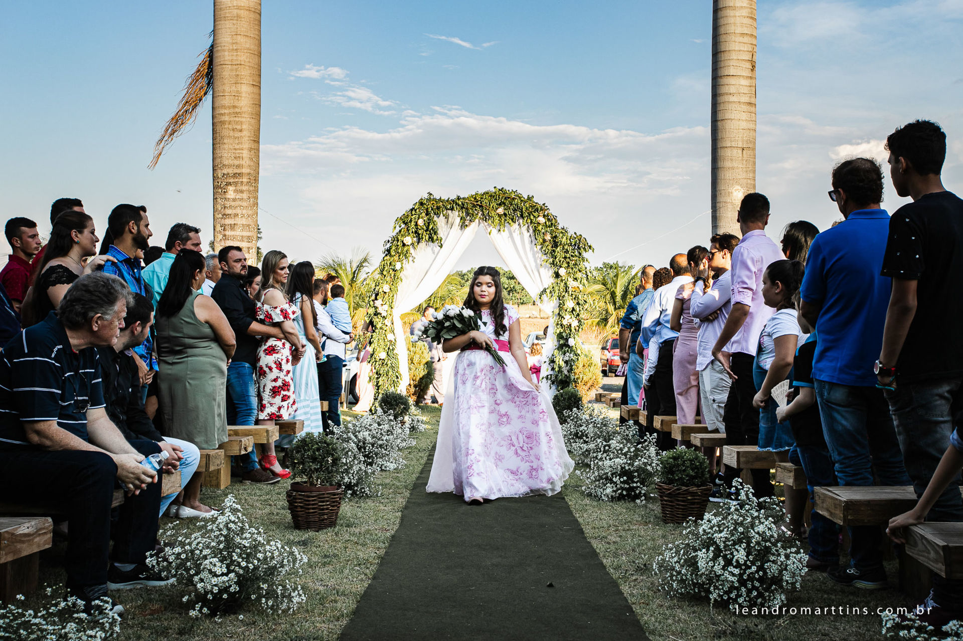 Casamento Brunna e Marcos no espaço Villa Amantea Eventos