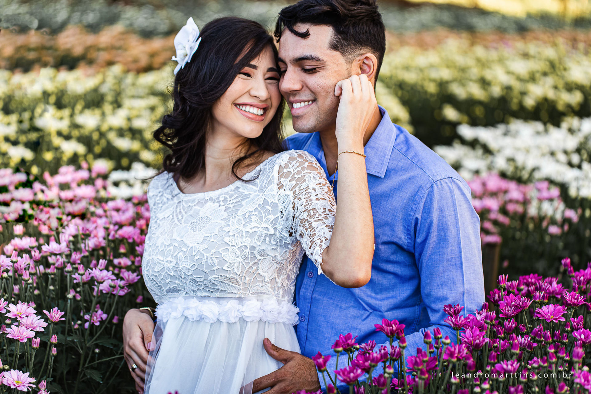 Pré Wedding Edilaine e Danilo em Holambra - SP