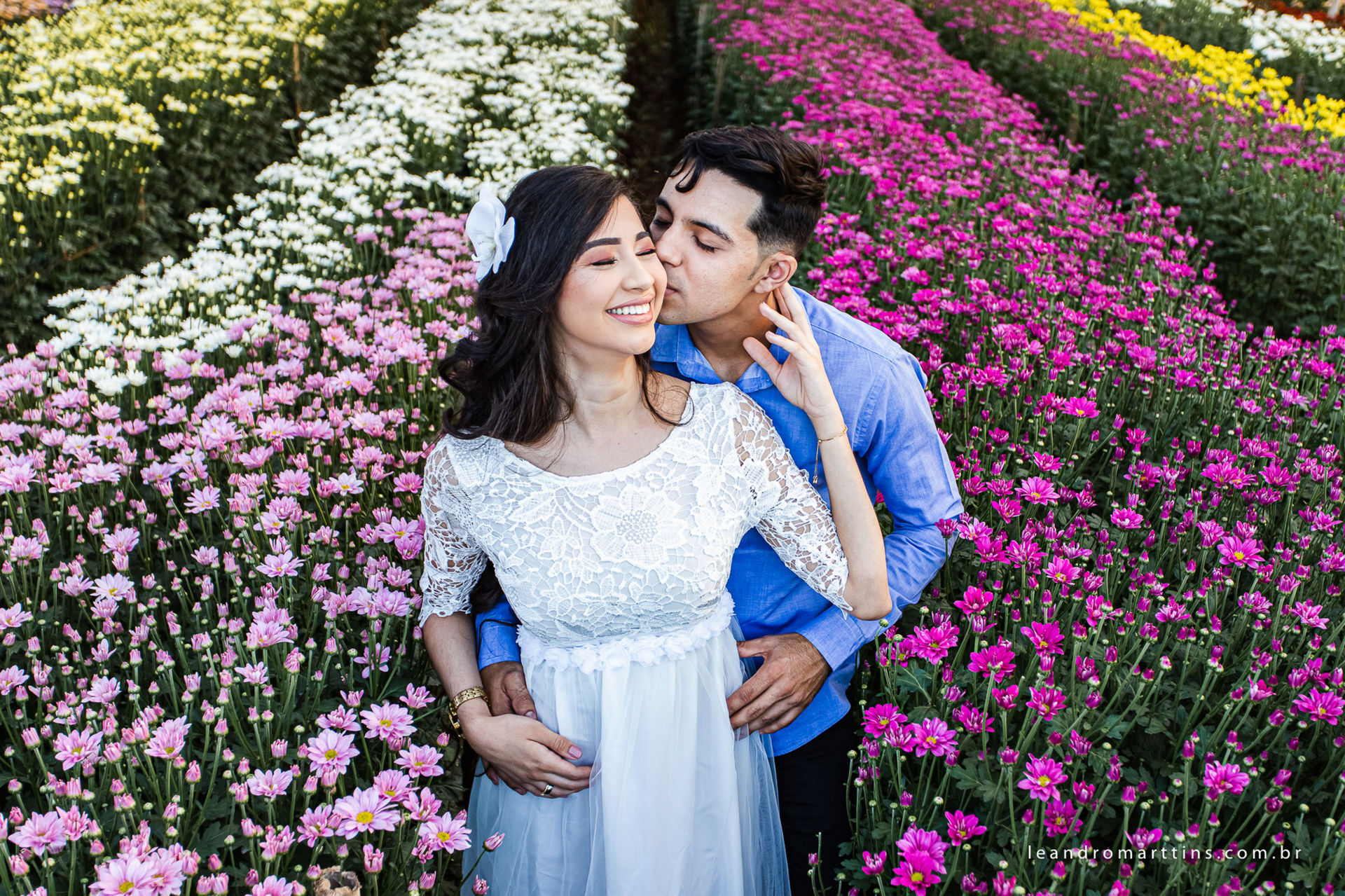 Pré Wedding Edilaine e Danilo em Holambra - SP
