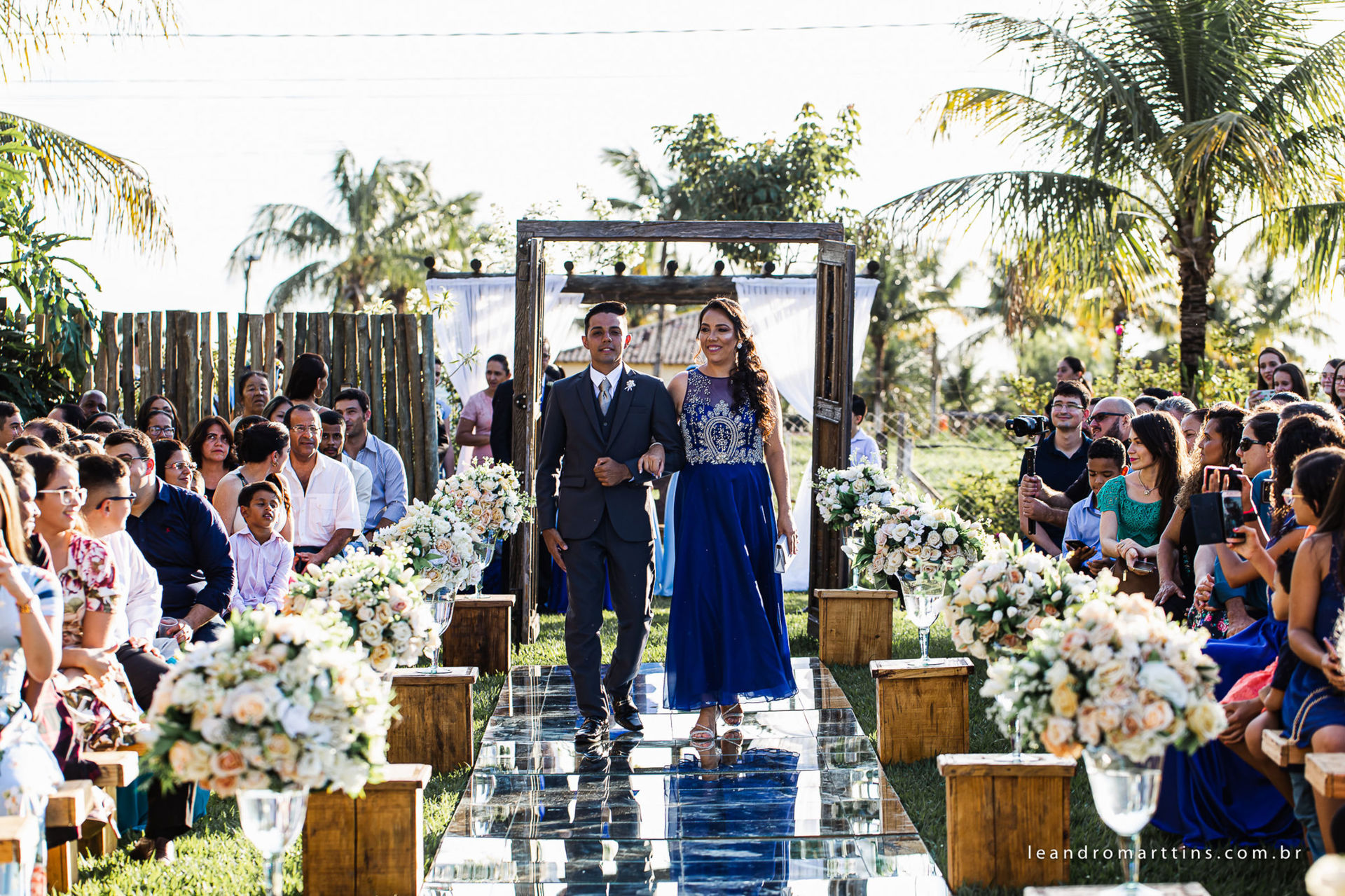 Casamento Edilaine e Danilo no espaço Bella Faria Eventos