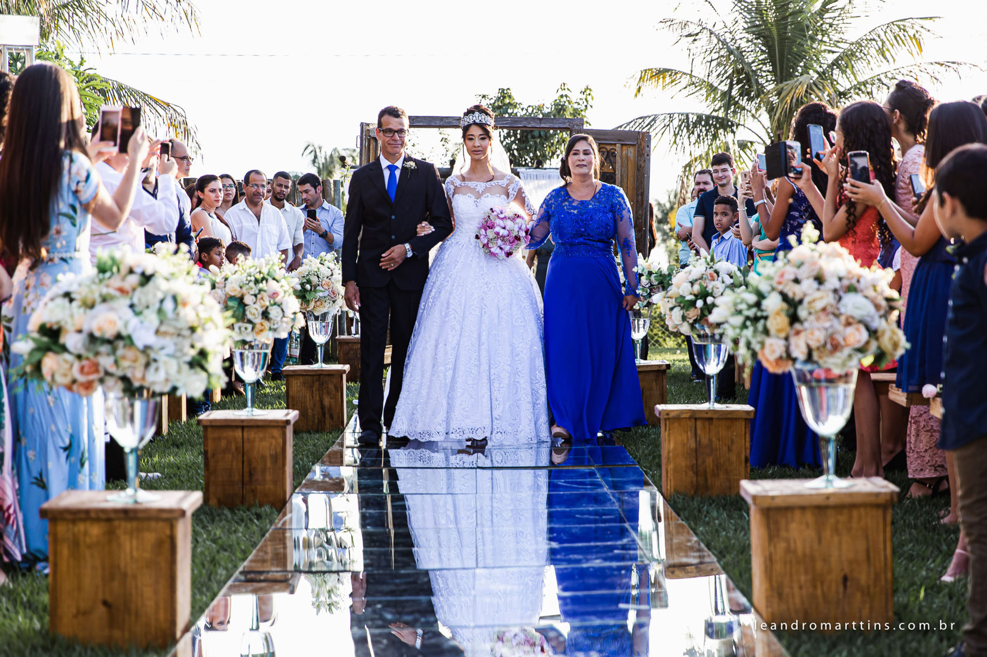 Casamento Edilaine e Danilo no espaço Bella Faria Eventos