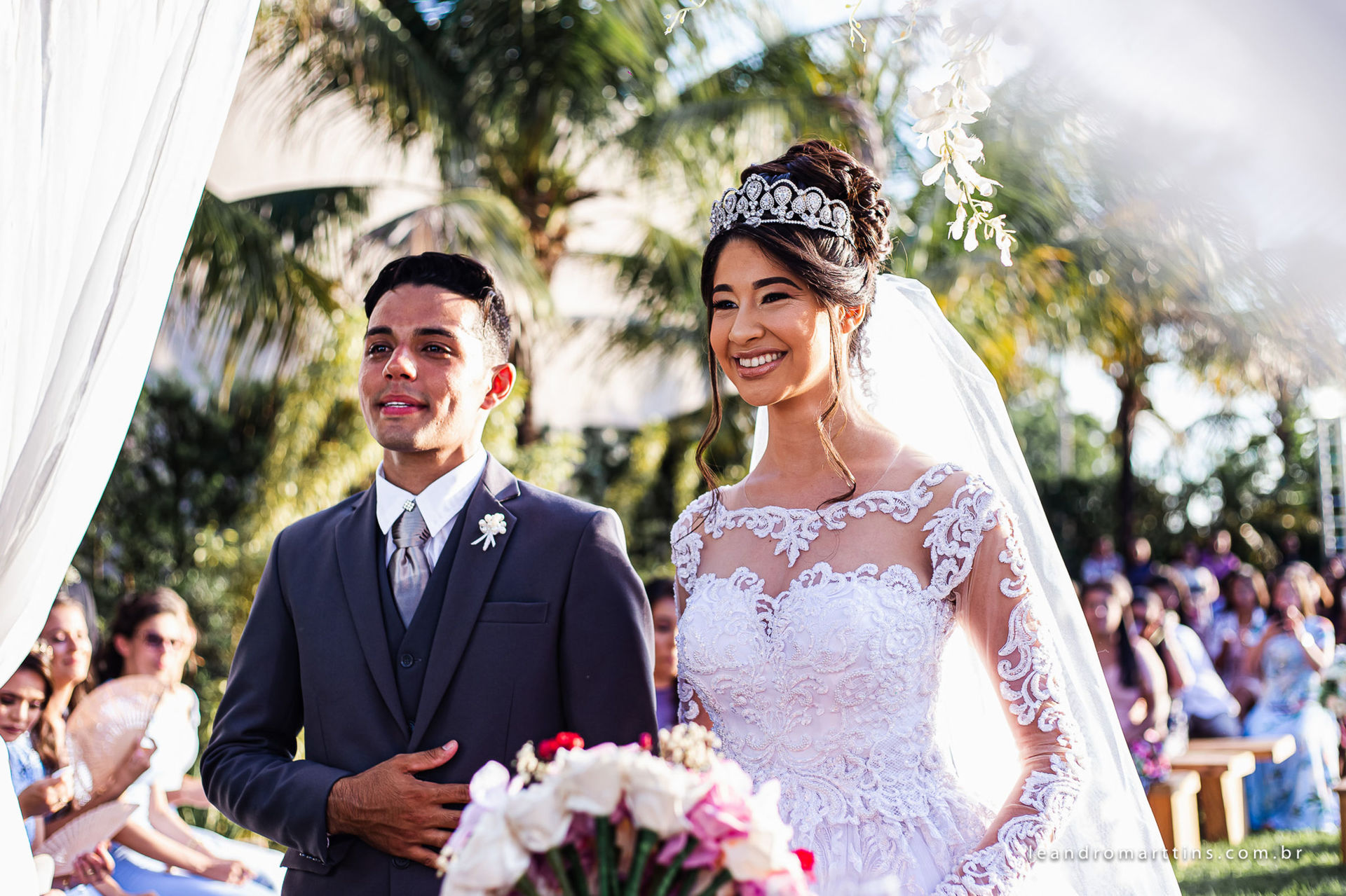Casamento Edilaine e Danilo no espaço Bella Faria Eventos