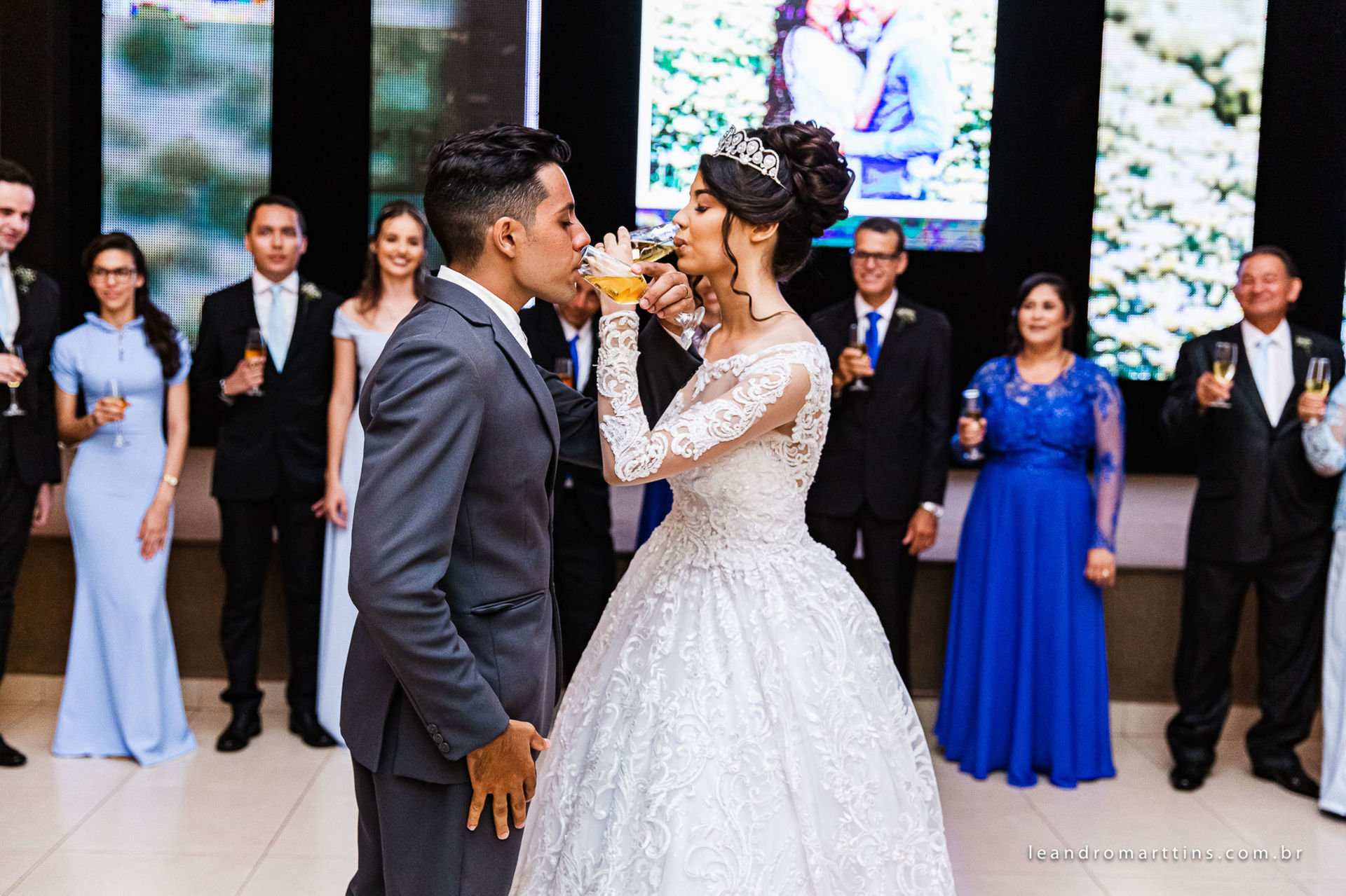 Casamento Edilaine e Danilo no espaço Bella Faria Eventos