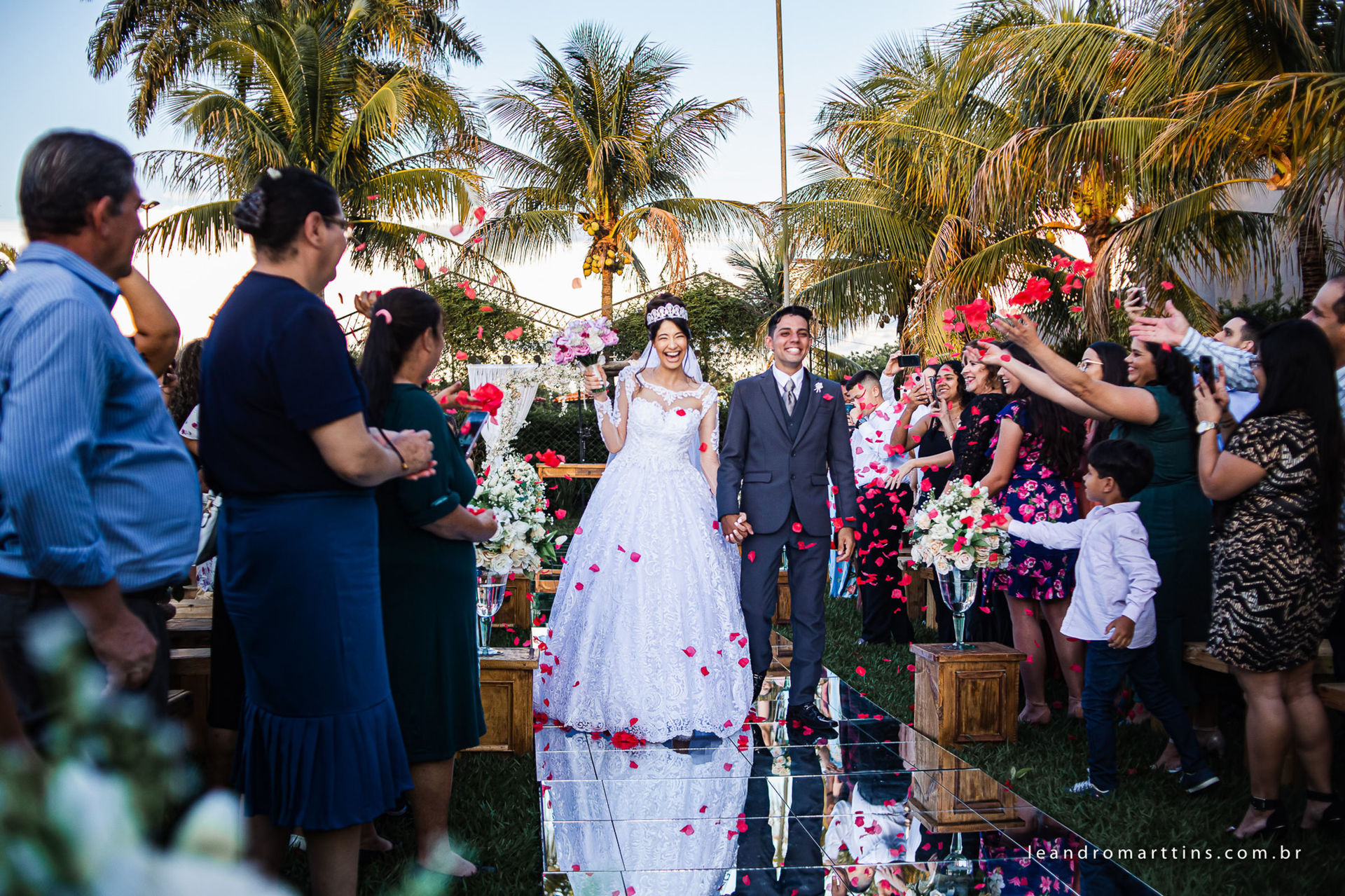 Casamento Edilaine e Danilo no espaço Bella Faria Eventos