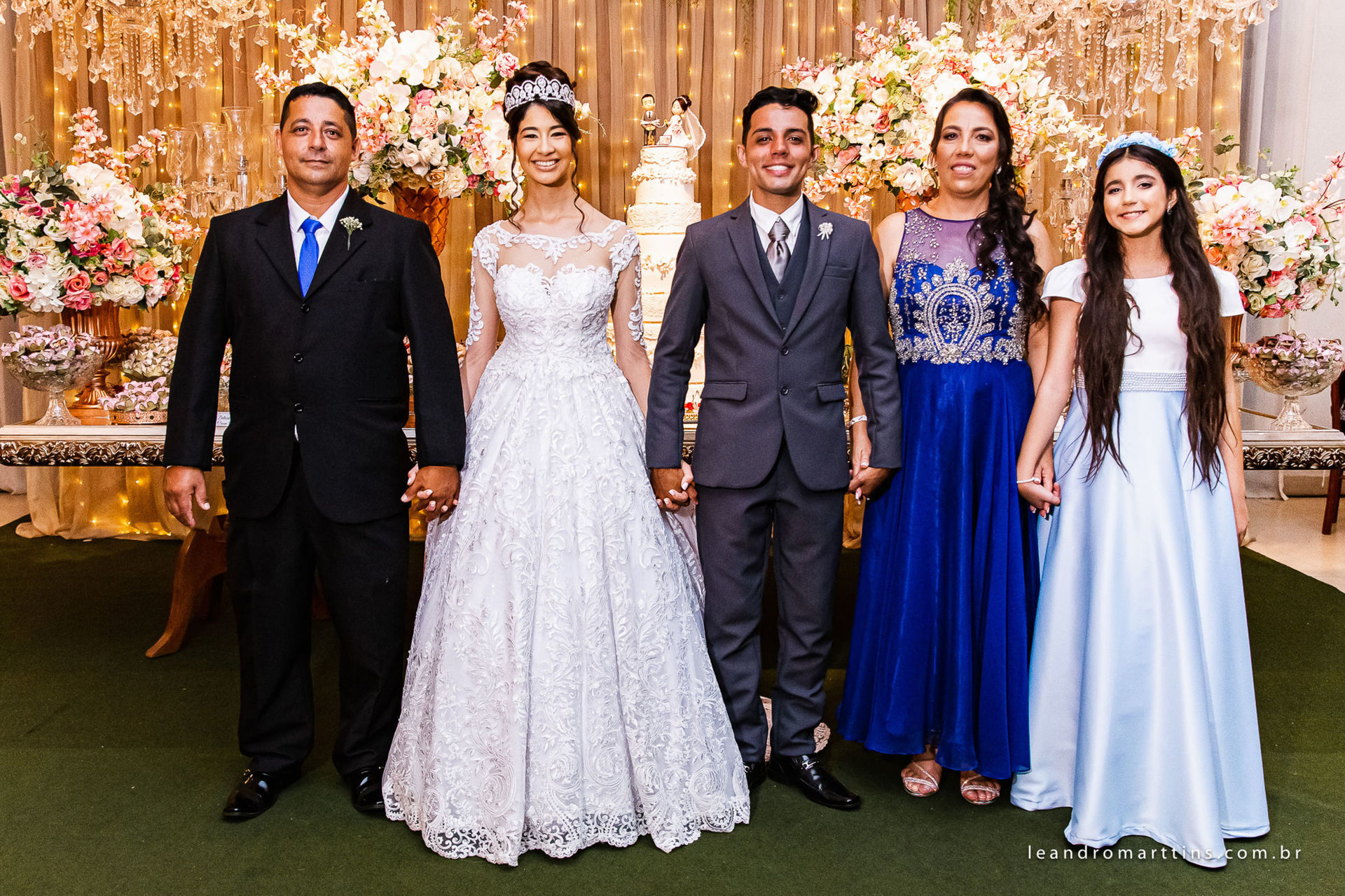 Casamento Edilaine e Danilo no espaço Bella Faria Eventos
