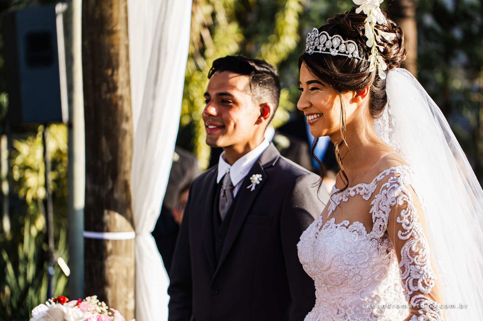 Casamento Edilaine e Danilo no espaço Bella Faria Eventos