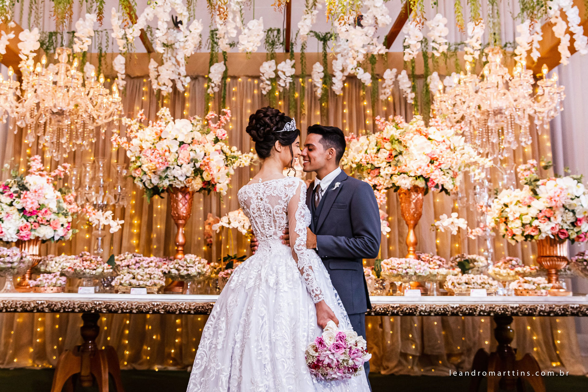 Casamento Edilaine e Danilo no espaço Bella Faria Eventos