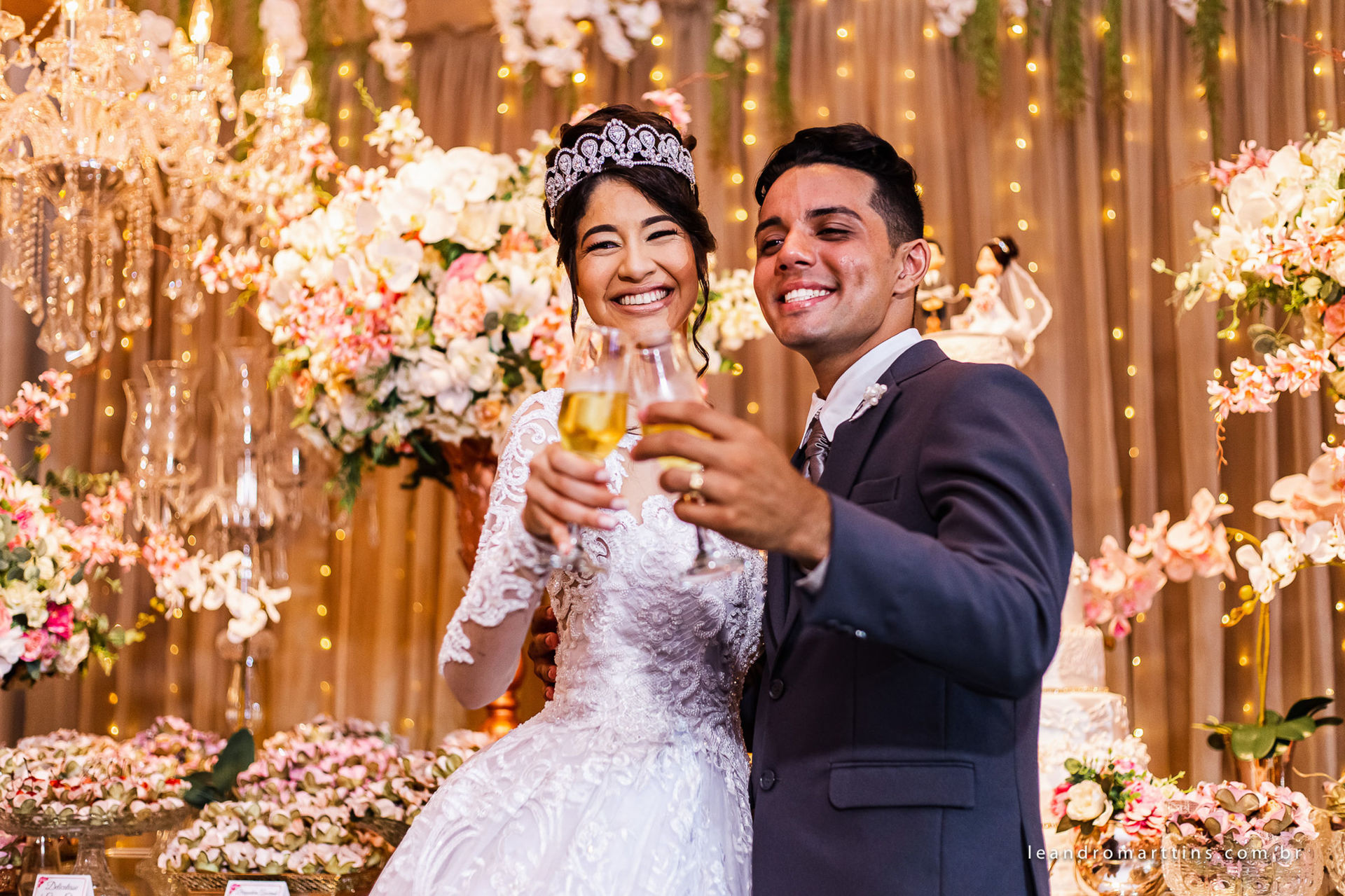 Casamento Edilaine e Danilo no espaço Bella Faria Eventos