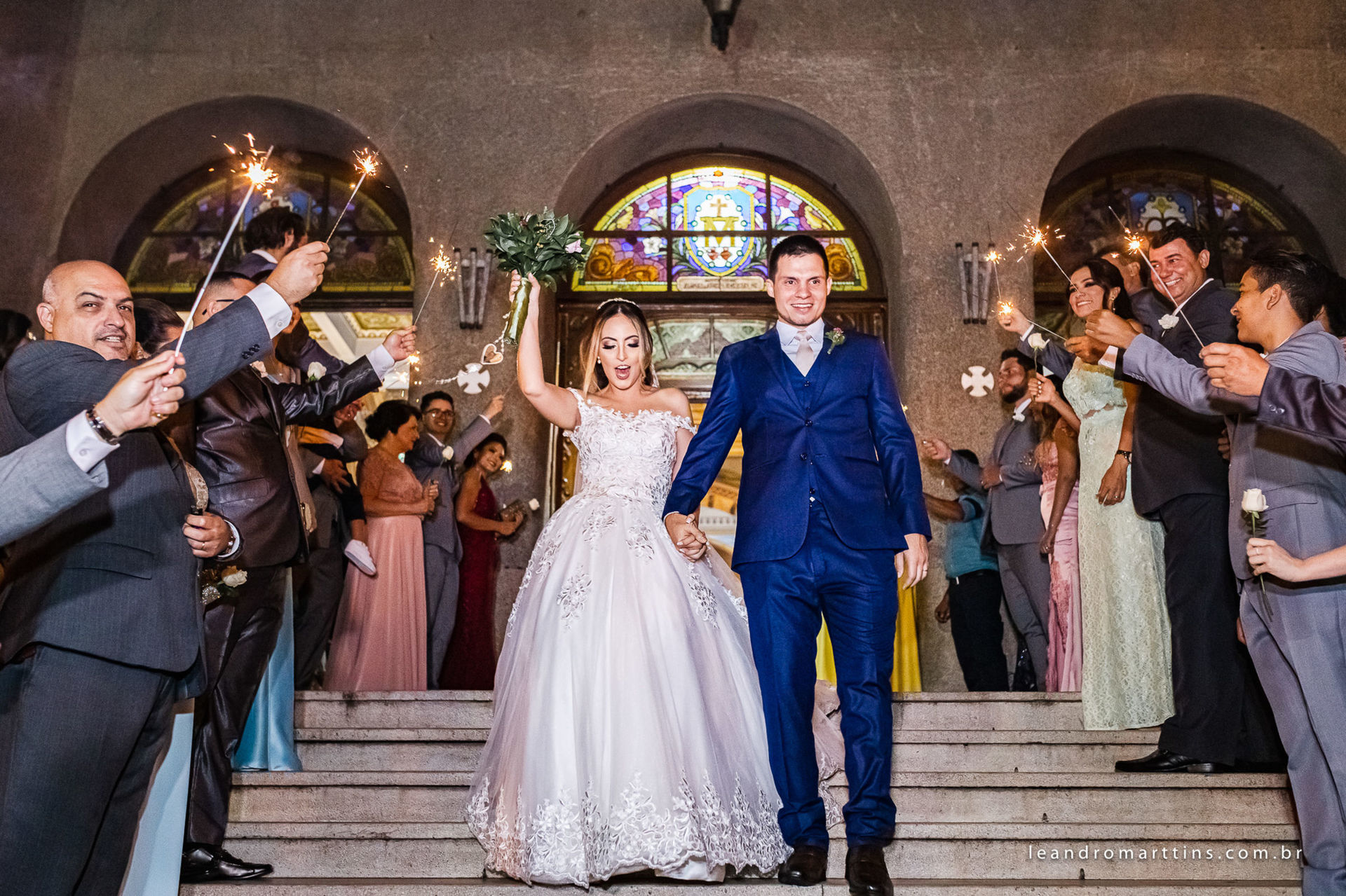 Casamento Ana Laura e Lucas no espaço Almeida Pires Buffet