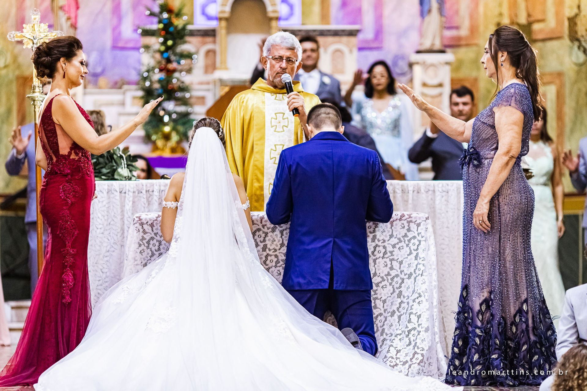 Casamento Ana Laura e Lucas no espaço Almeida Pires Buffet