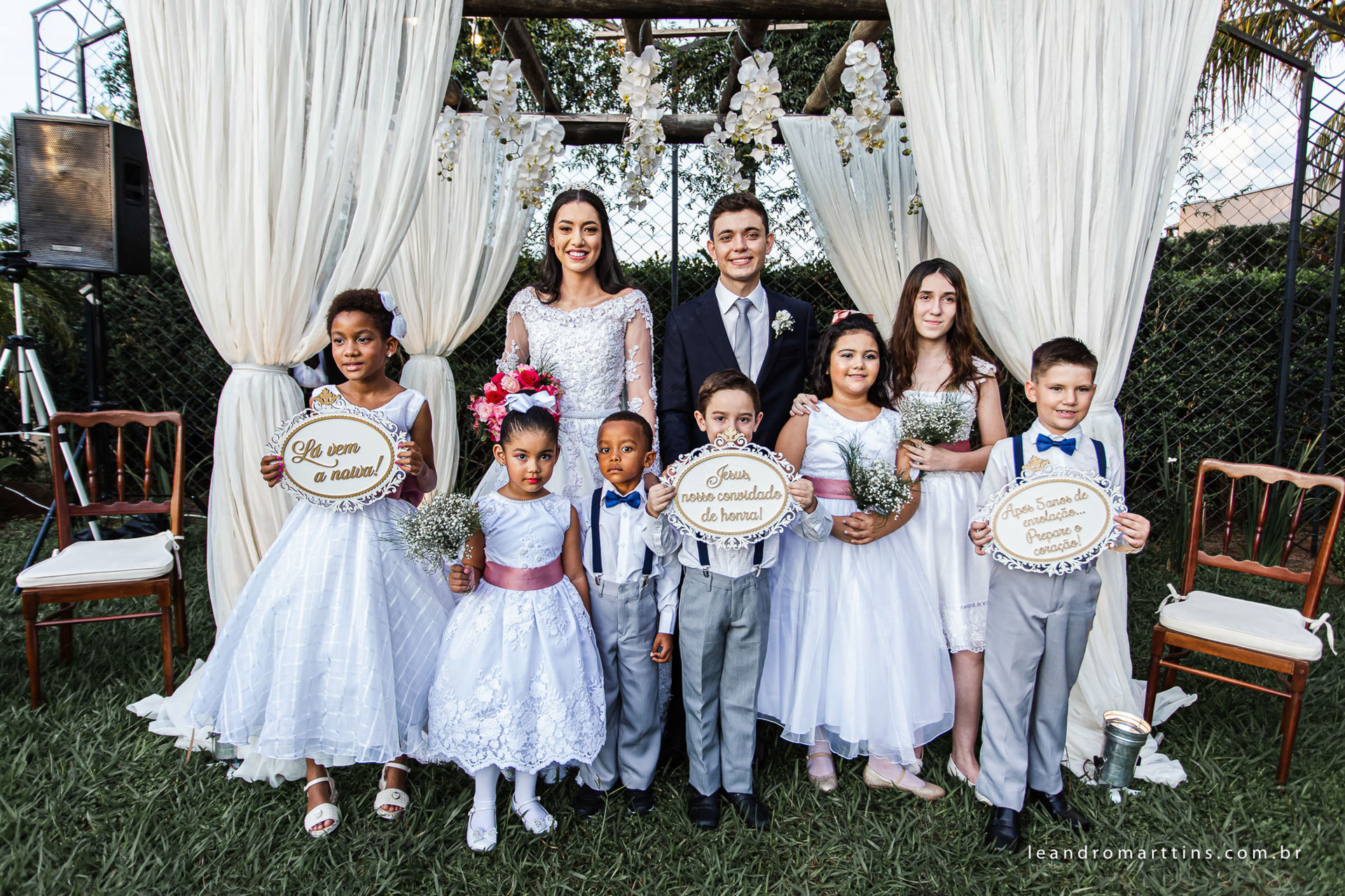 Casamento Beatriz e Lucas no espaço Bella Faria Eventos