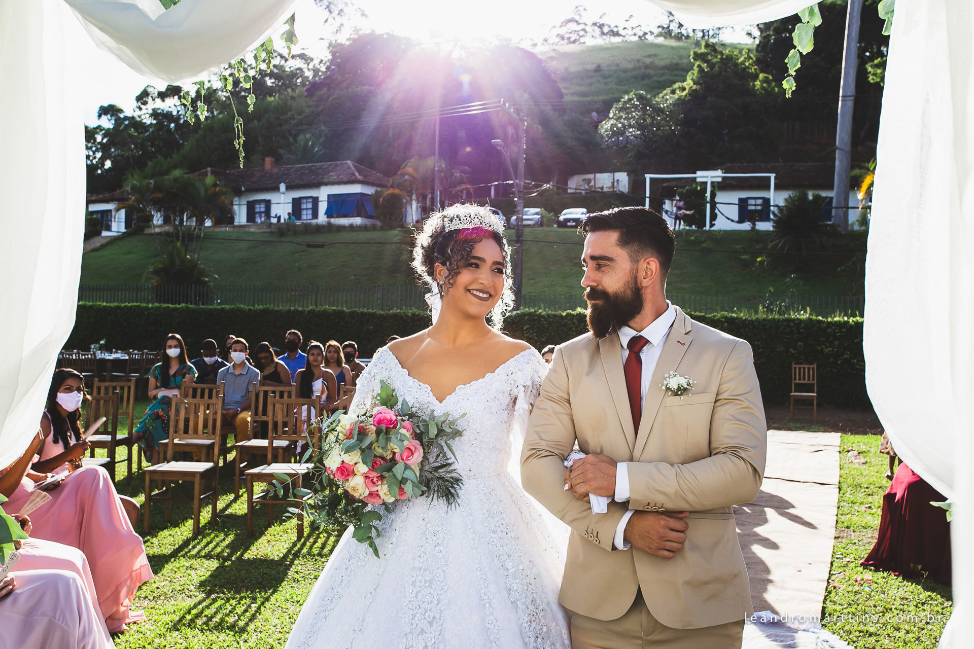 Casamento Thaís e Danilo no espaço Costa del Mar Hotel Boutique, Miguel Pereira - RJ