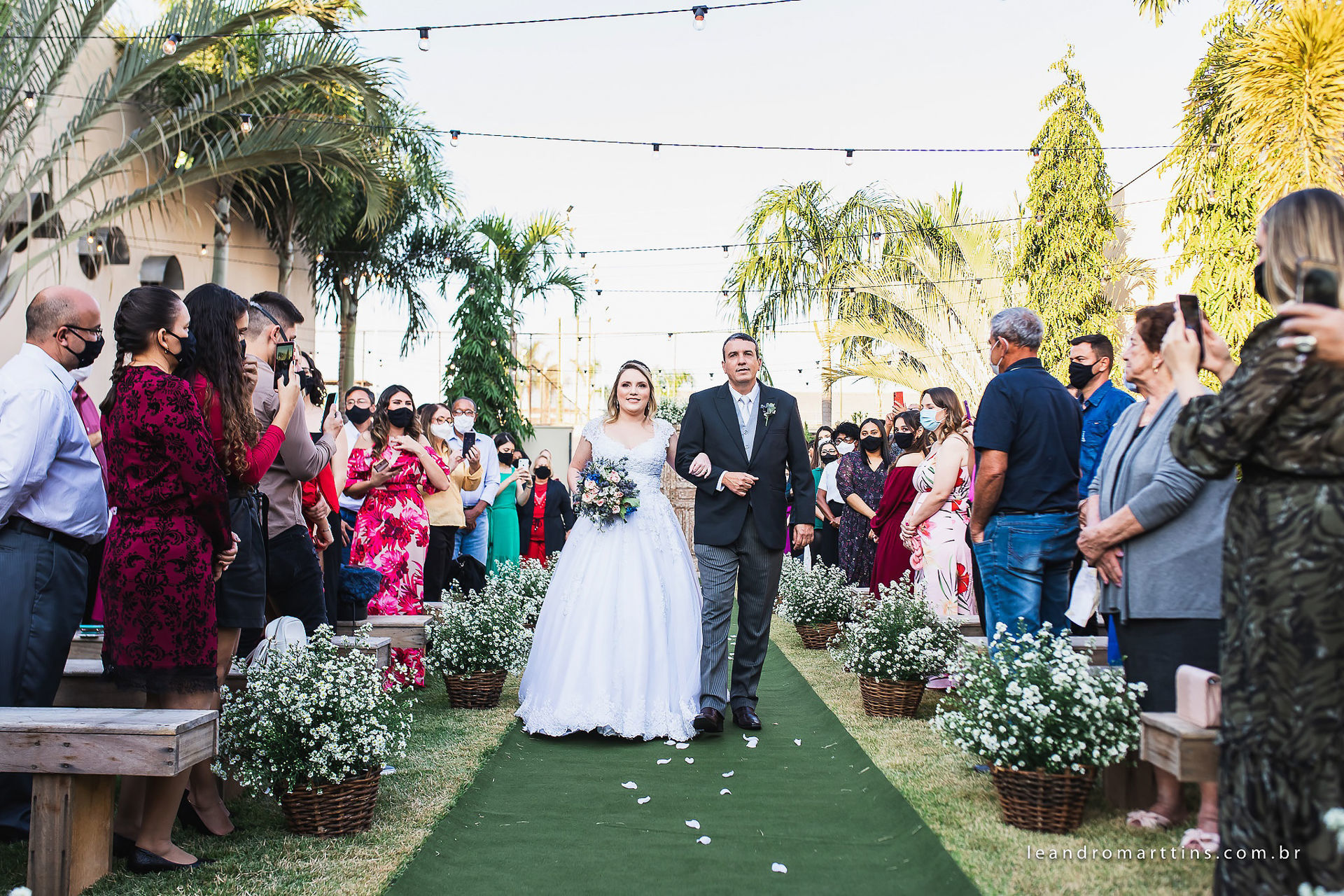 Casamento Ana Paula e Pedro no espaço Villart Eventos em Potirendaba - SP 