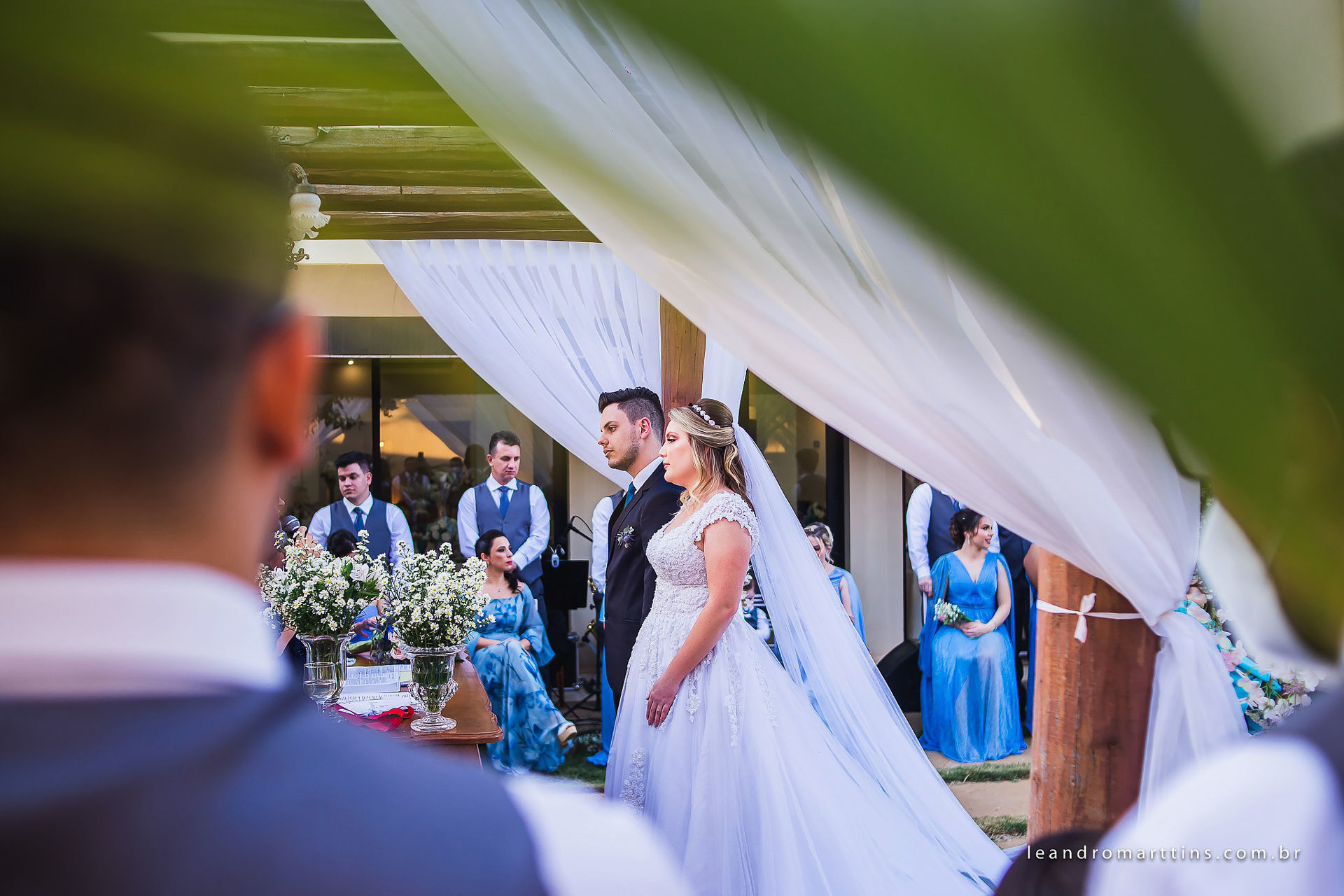 Casamento Ana Paula e Pedro no espaço Villart Eventos em Potirendaba - SP 