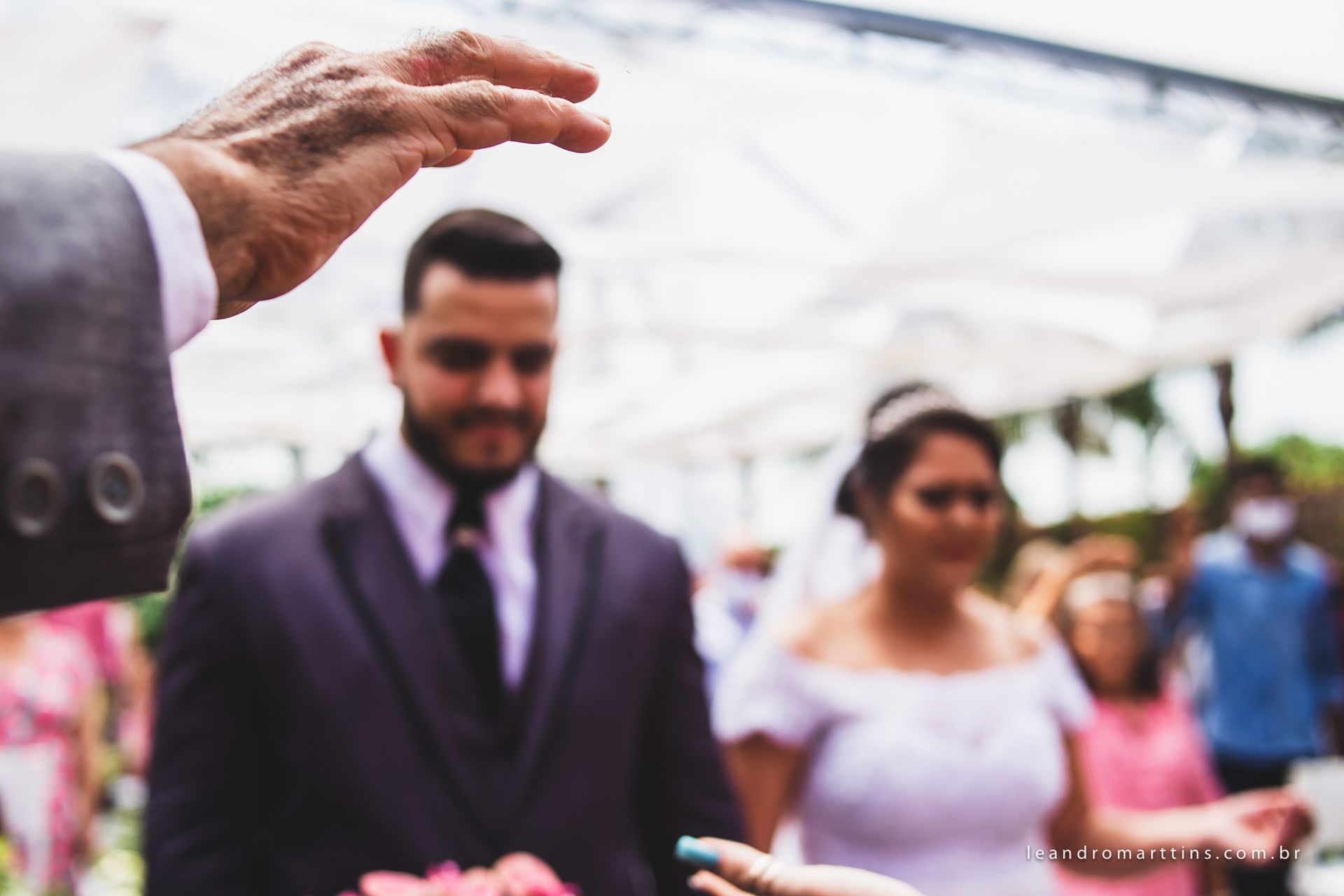 Casamento Letícia e Higor na chácara Agape em Olímpia - SP