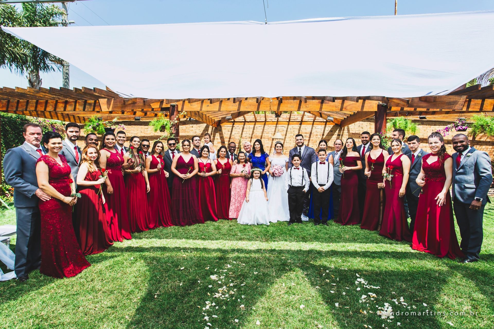 Casamento Letícia e Higor na chácara Agape em Olímpia - SP