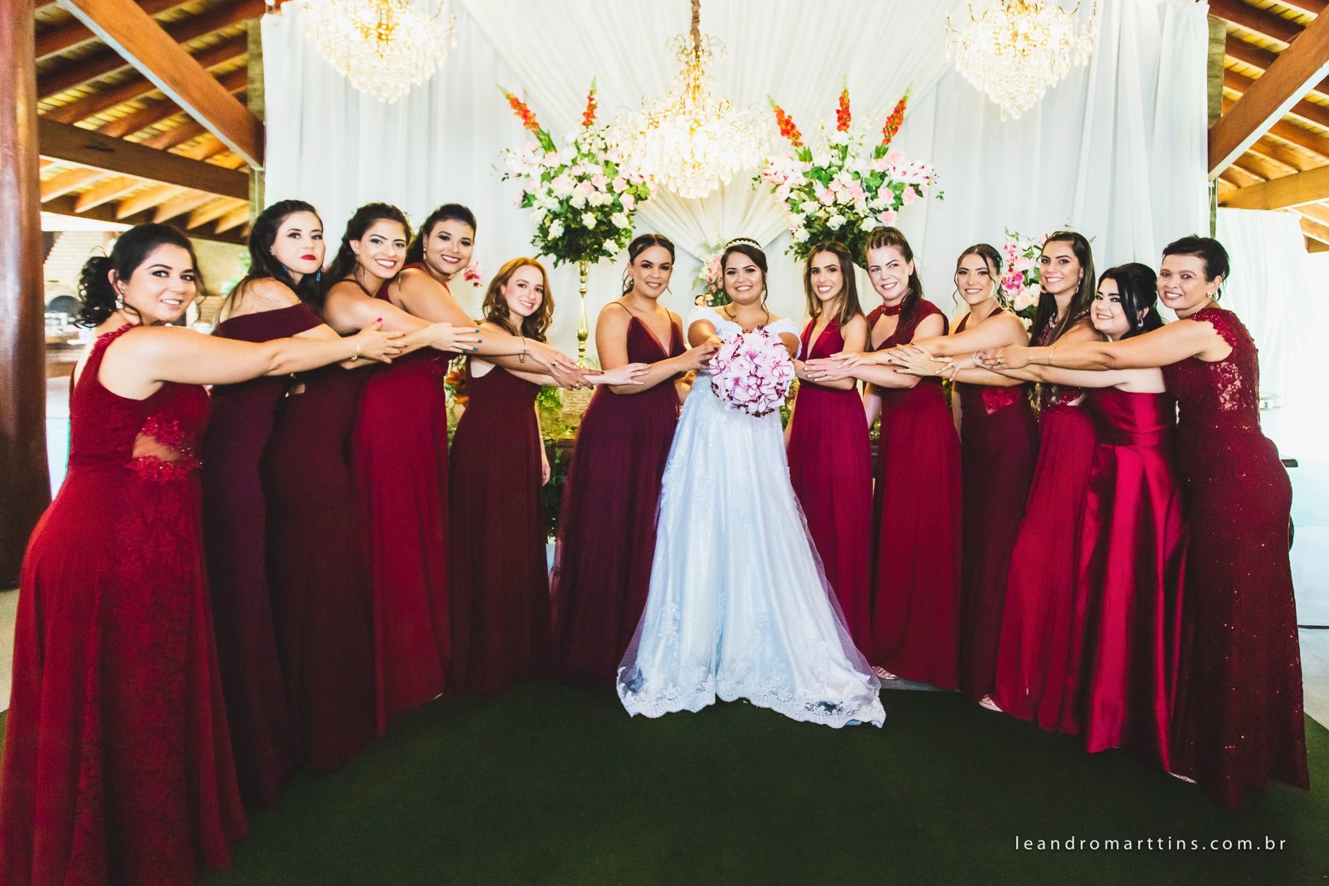 Casamento Letícia e Higor na chácara Agape em Olímpia - SP