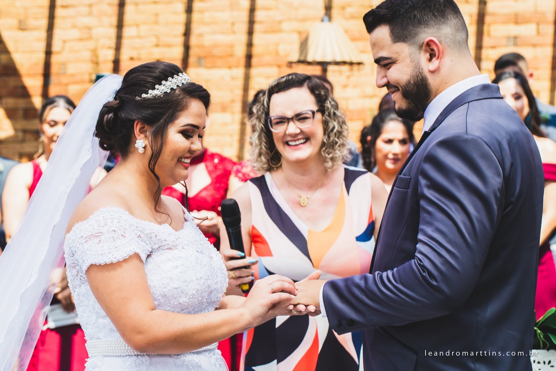 Casamento Letícia e Higor na chácara Agape em Olímpia - SP