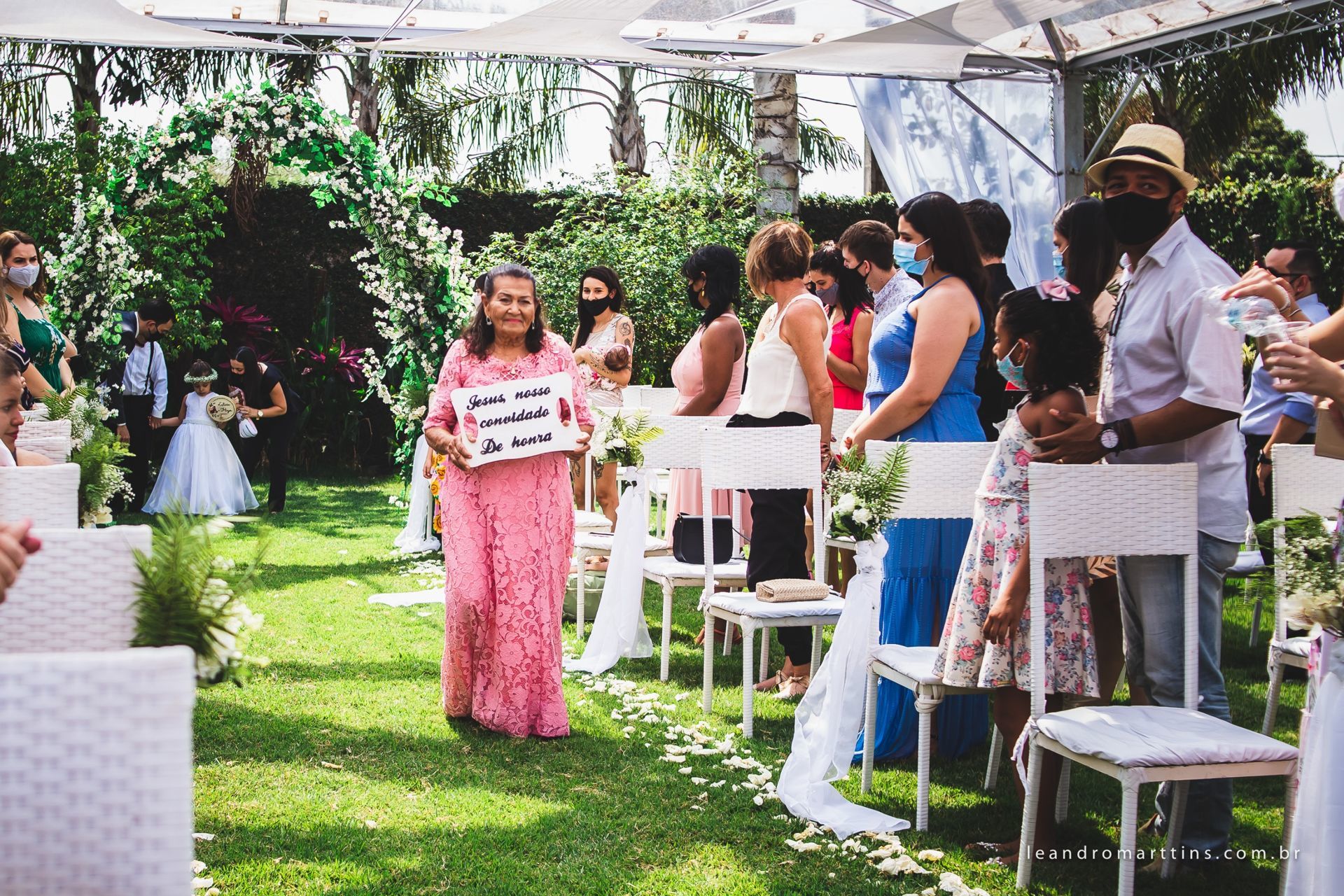 Casamento Letícia e Higor na chácara Agape em Olímpia - SP
