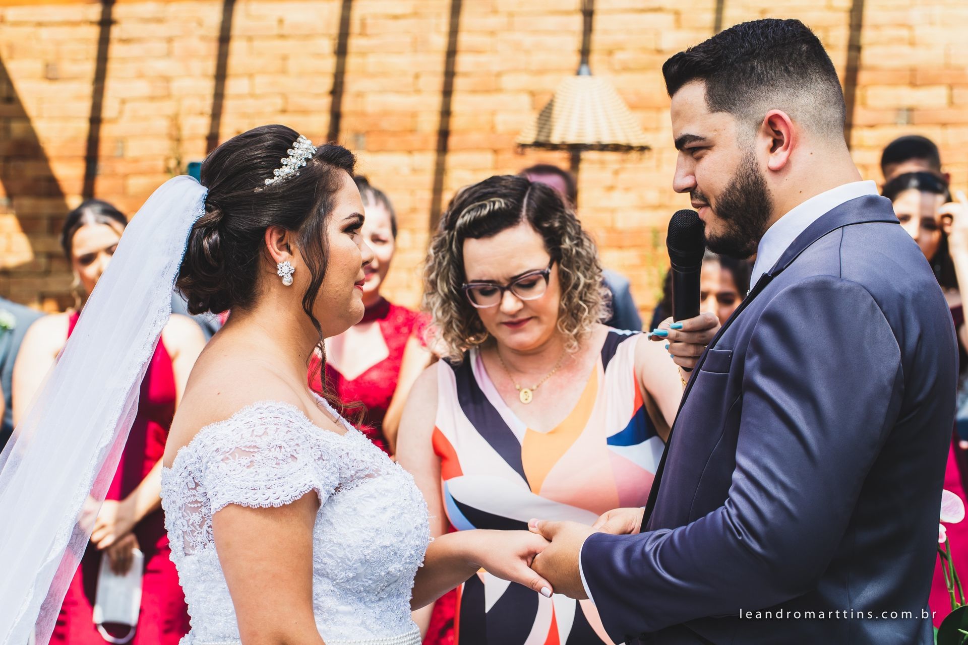 Casamento Letícia e Higor na chácara Agape em Olímpia - SP
