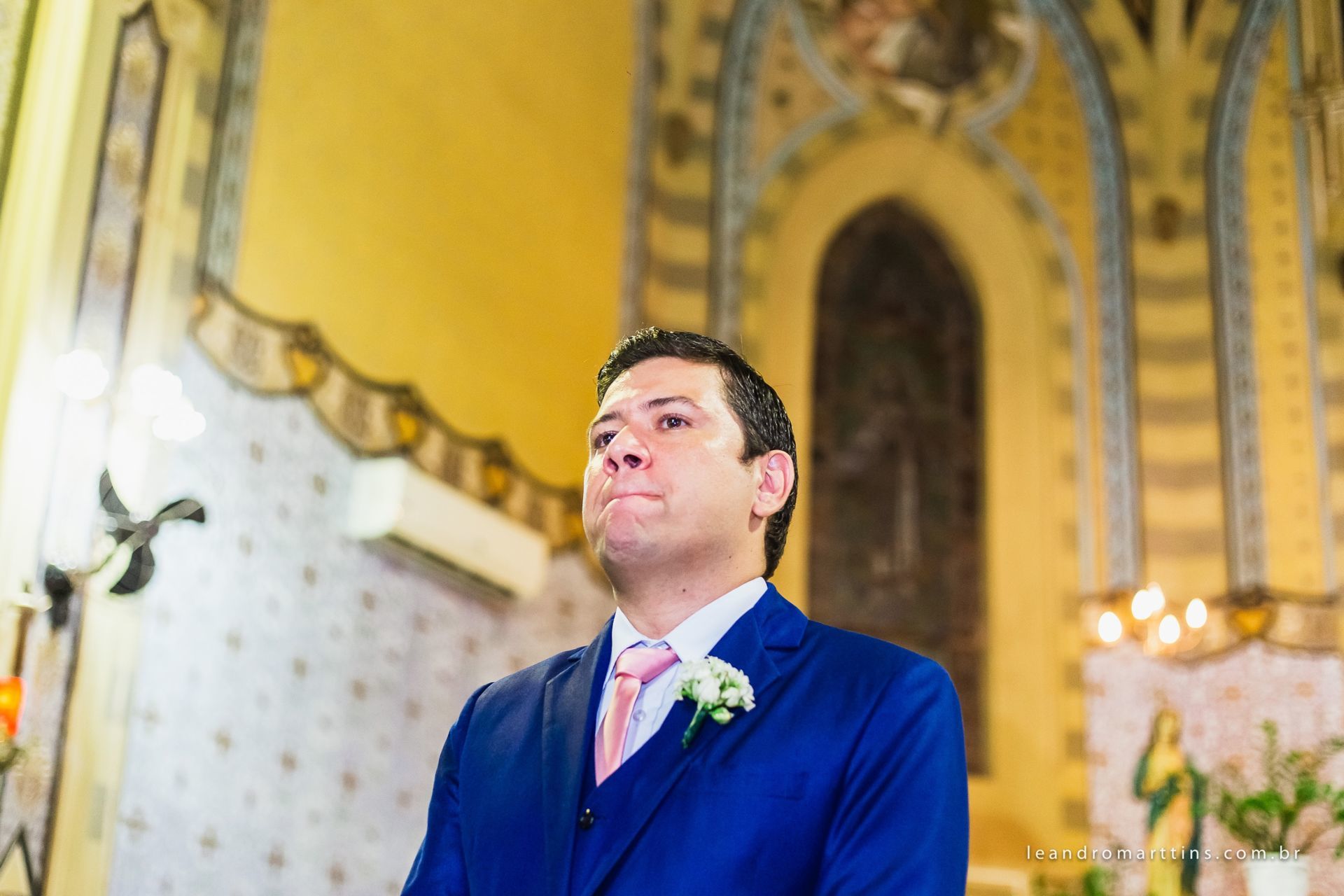 Casamento Natália e João na igreja Matriz de Mirassol