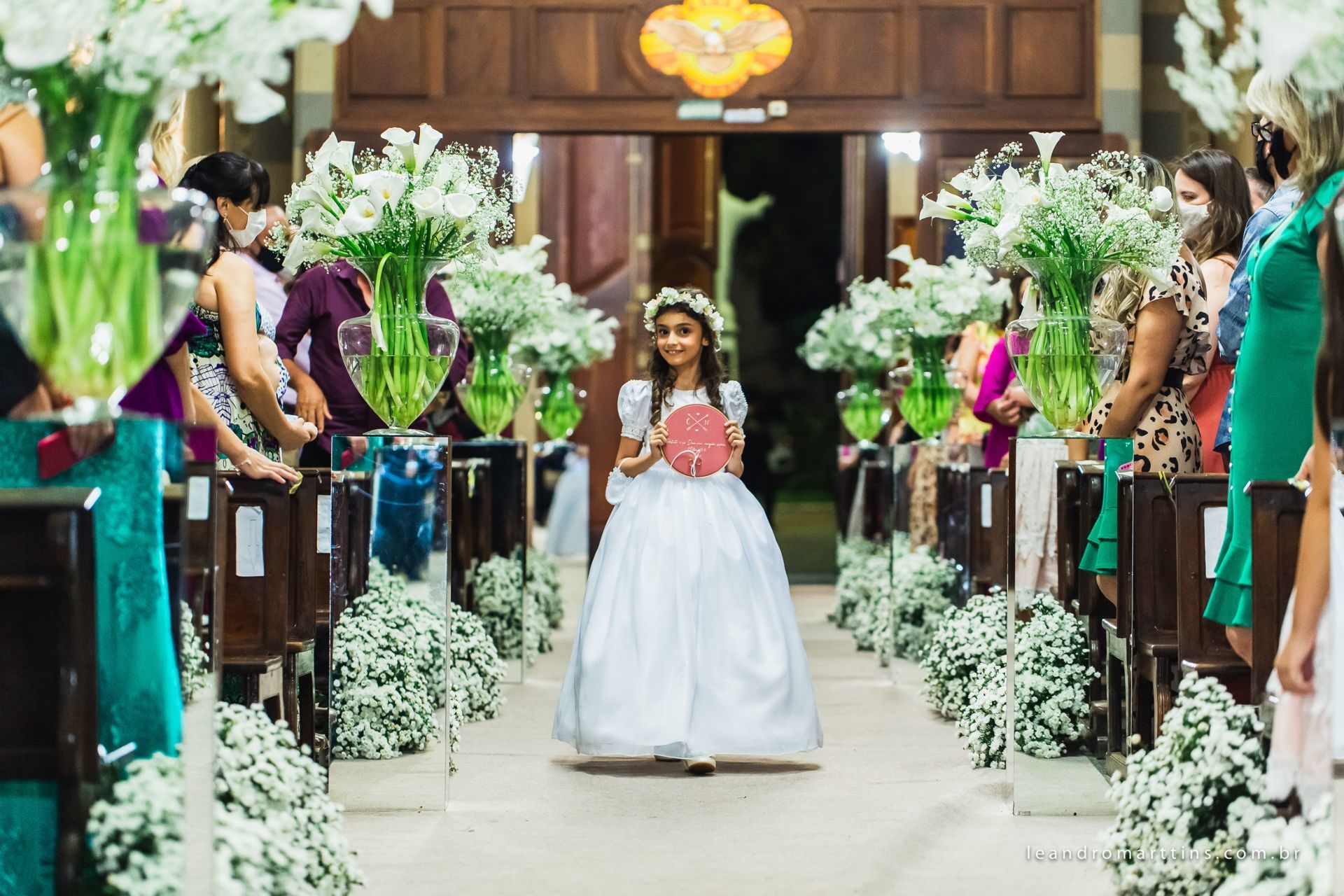 Casamento Natália e João na igreja Matriz de Mirassol