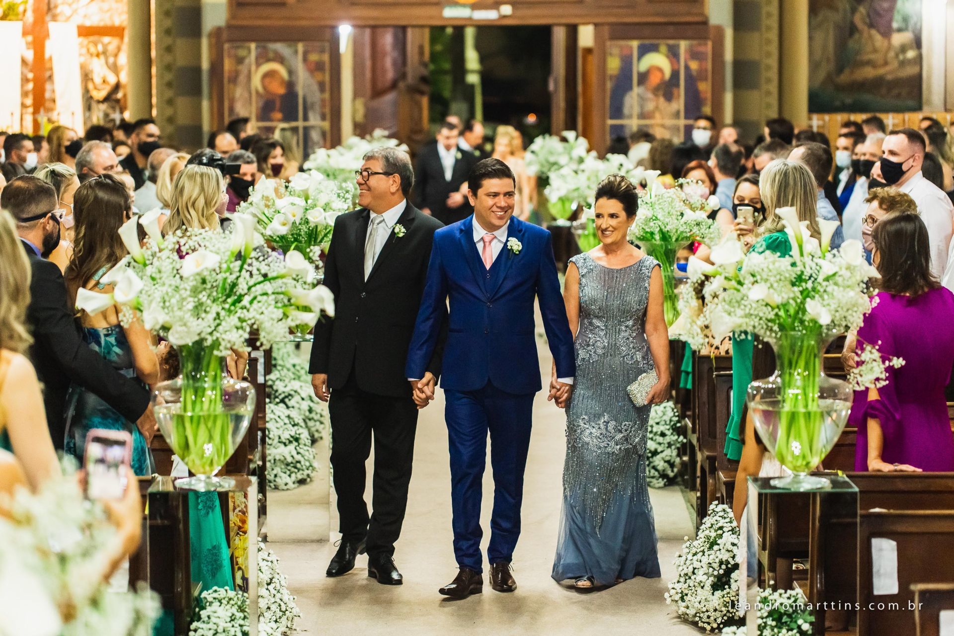 Casamento Natália e João na igreja Matriz de Mirassol