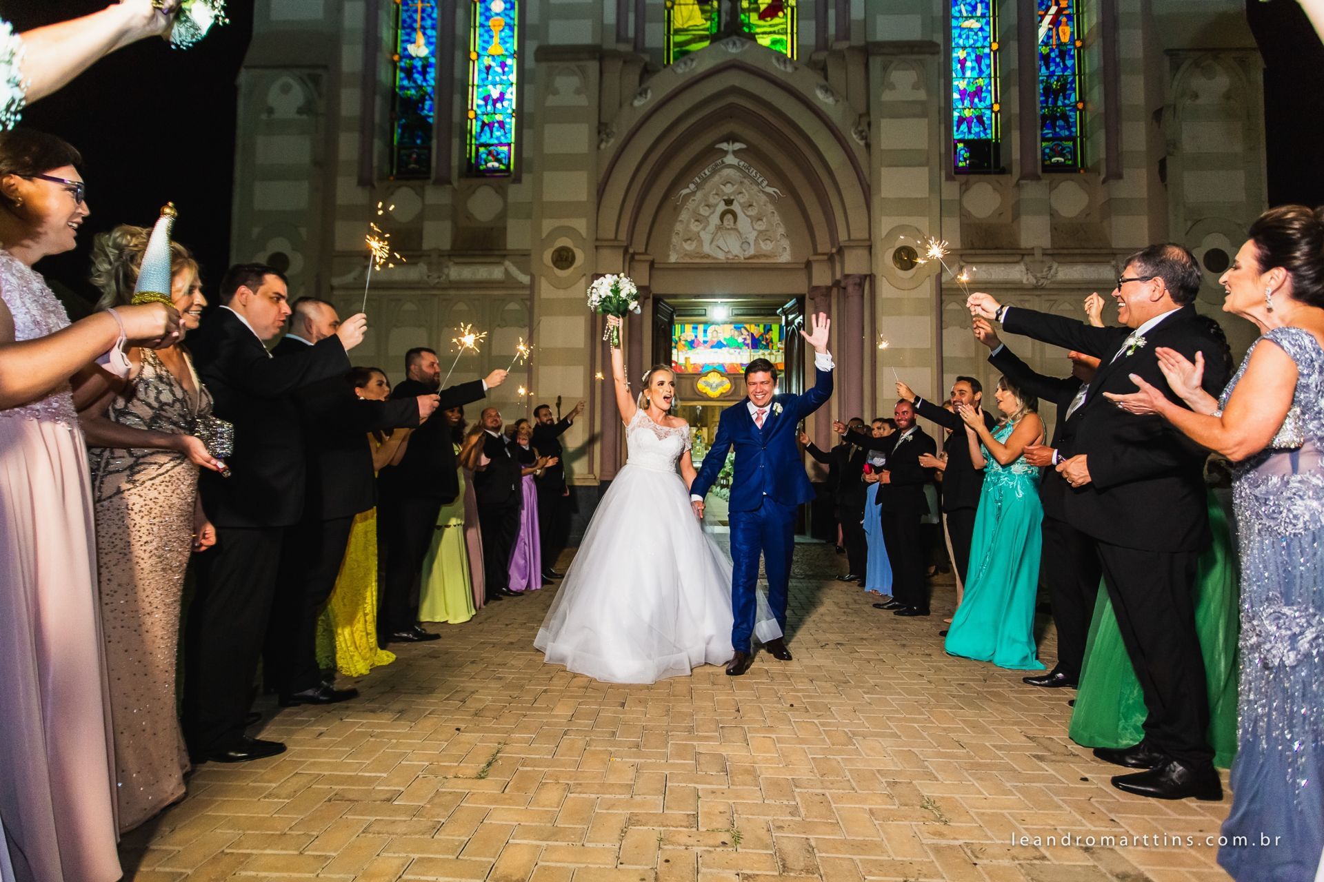 Casamento Natália e João na igreja Matriz de Mirassol