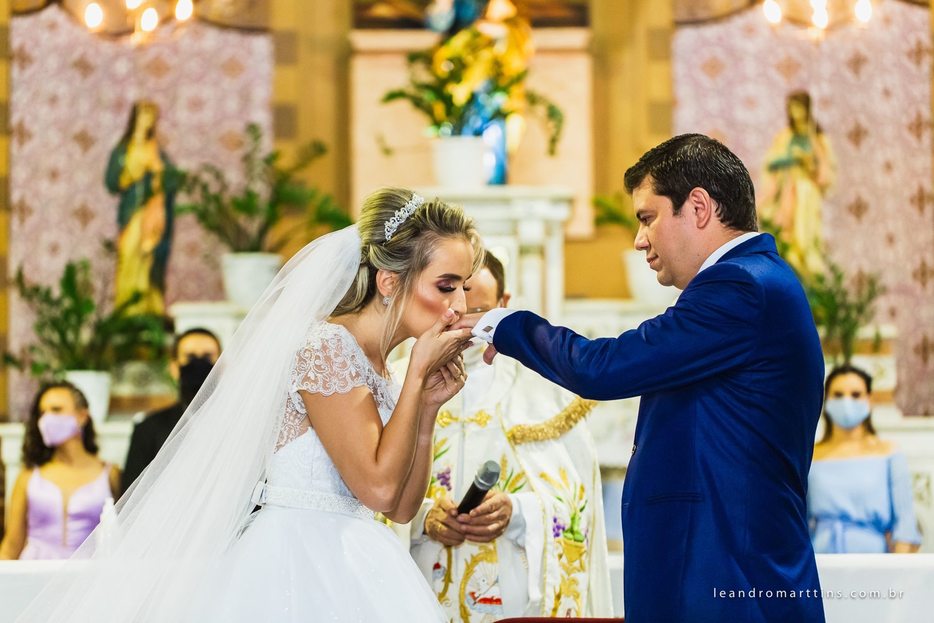 Casamento Natália e João na igreja Matriz de Mirassol